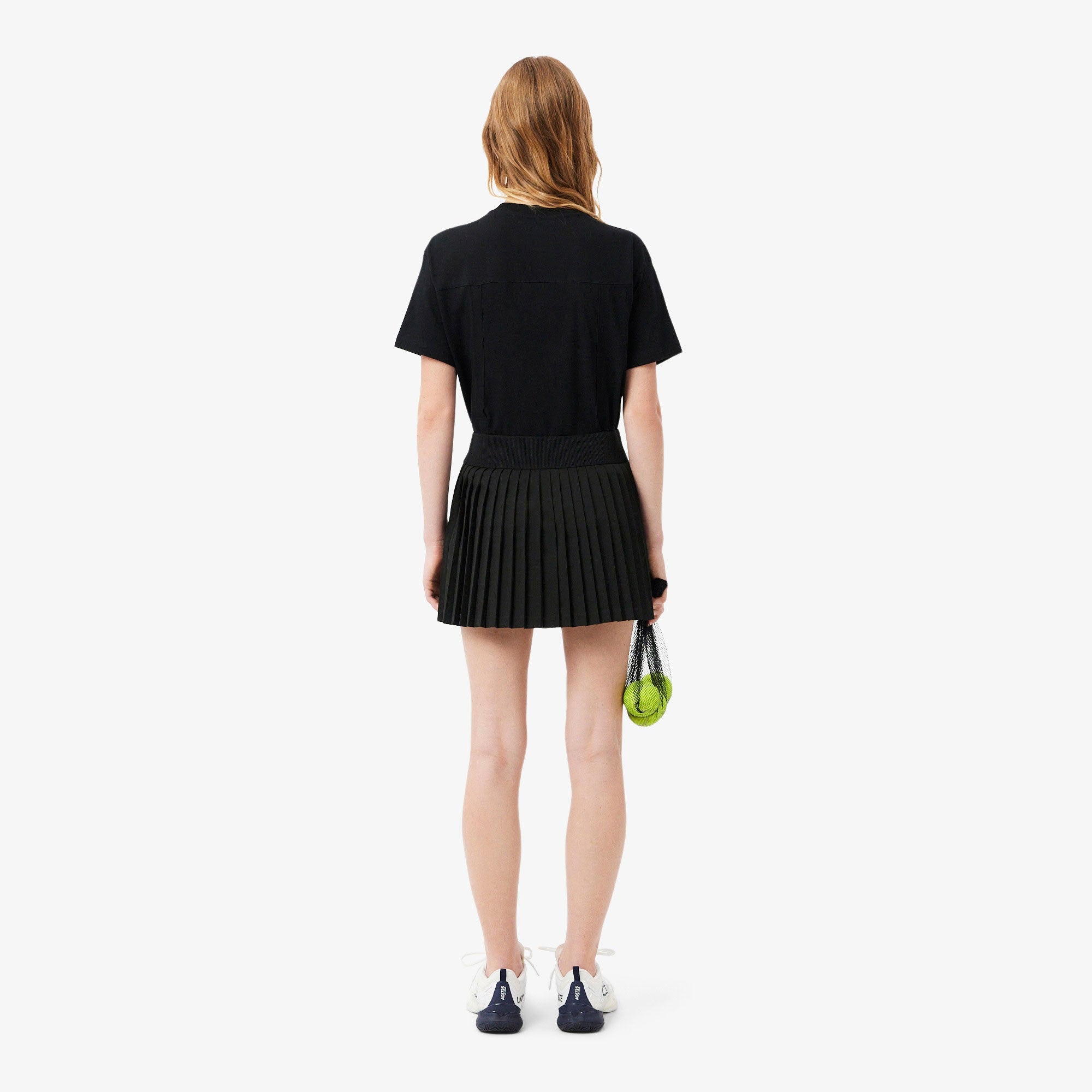 Lacoste Players Women's Ultra Dry Pleated Tennis Skirt - Black (2)