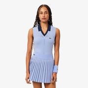 Lacoste Players Women's Ultra Dry Seamless Tennis Tank Top - Purple (1)