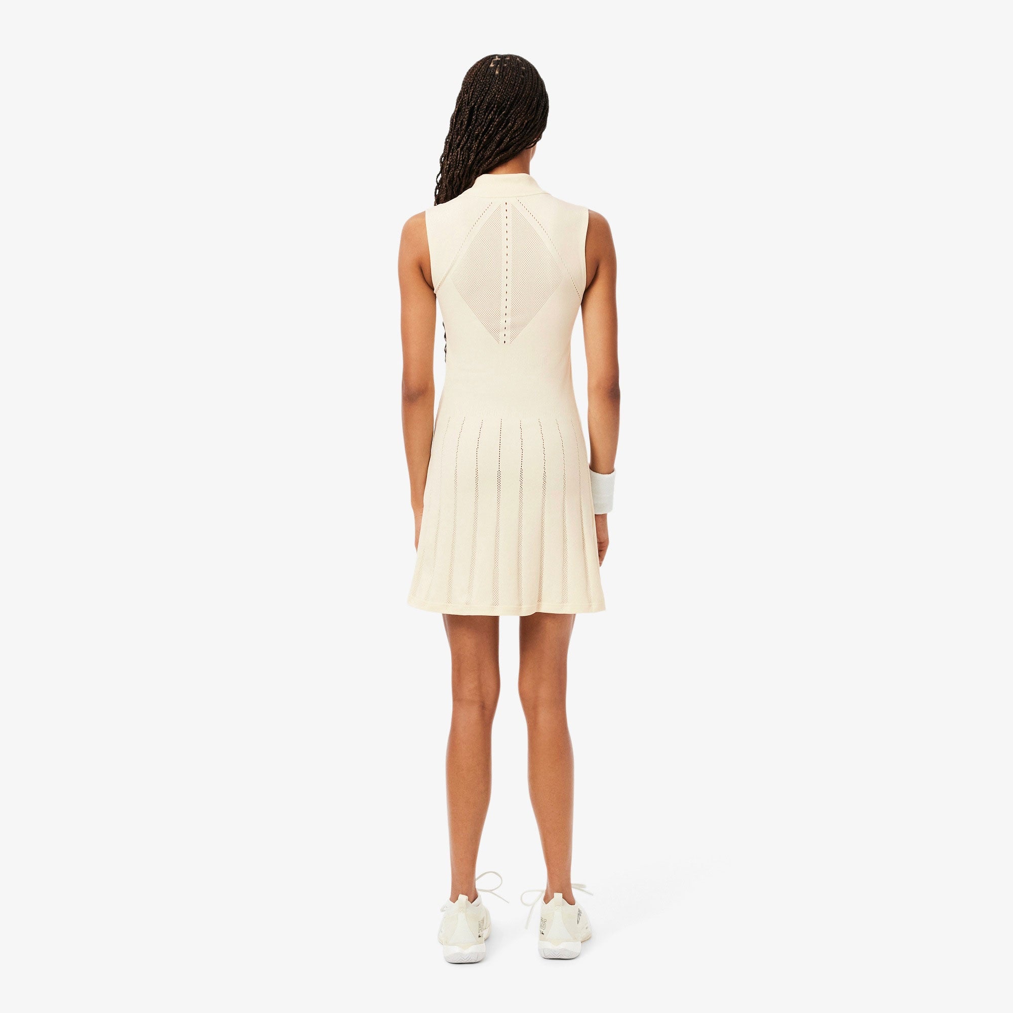 Lacoste Players Women's Ultra Dry Tennis Dress - White (2)