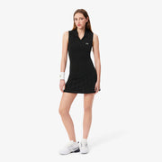 Lacoste Players Women's Ultra Dry Tennis Dress - Black (1)