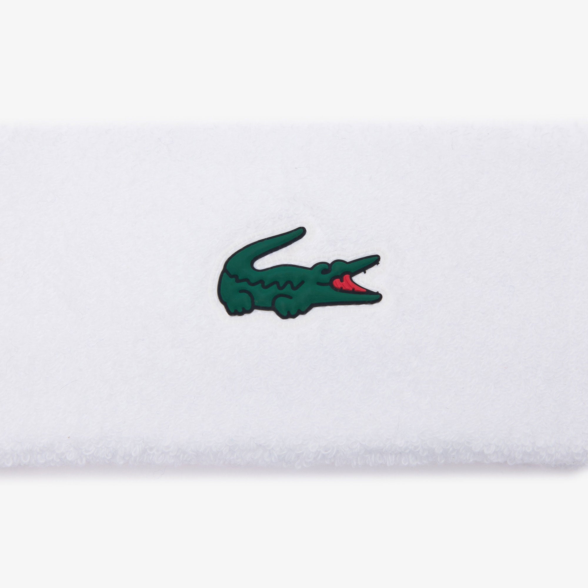 Lacoste Tennis Headband - White (2)