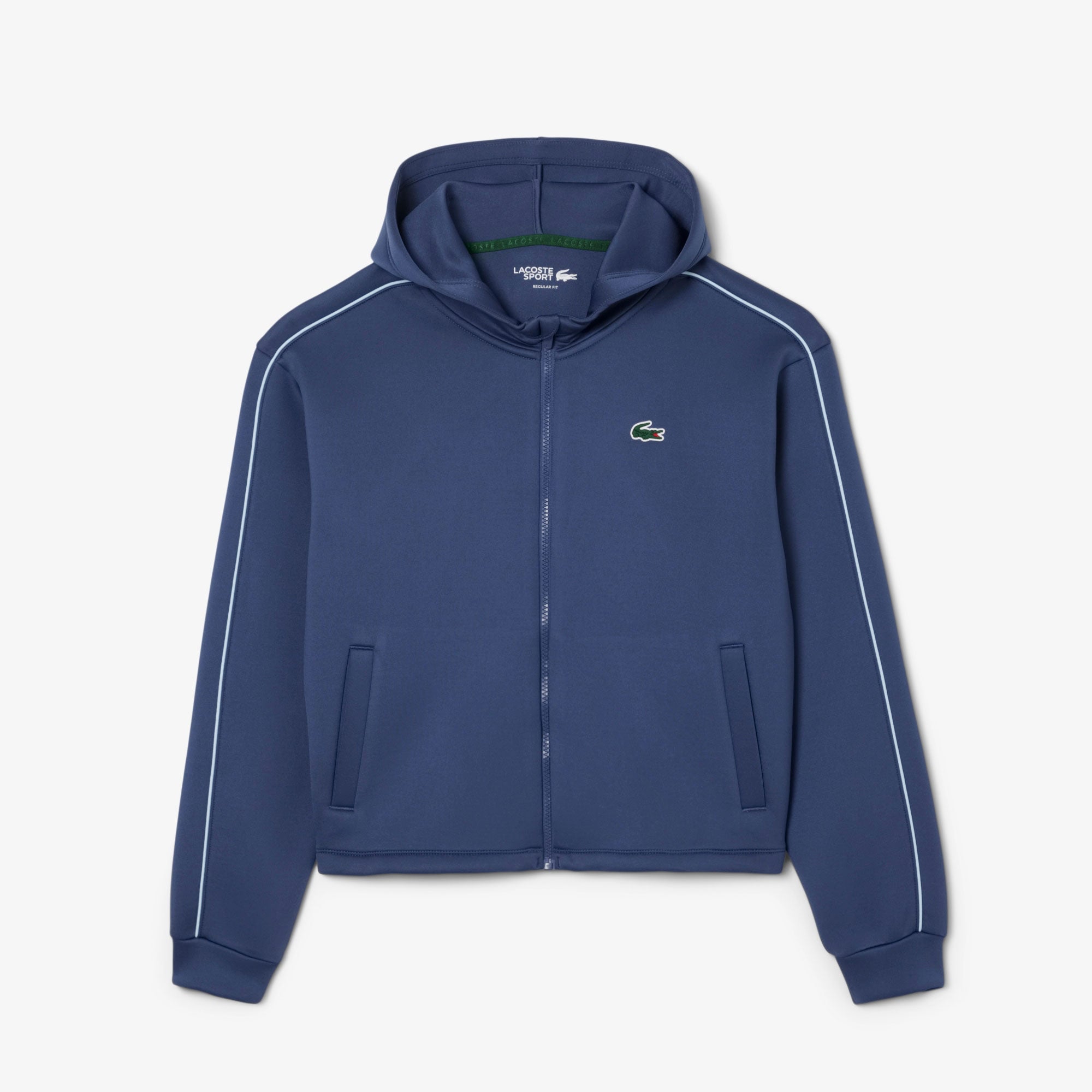 Lacoste Women's Ultra Dry Stretch Tennis Hood Jacket - Purple (5)