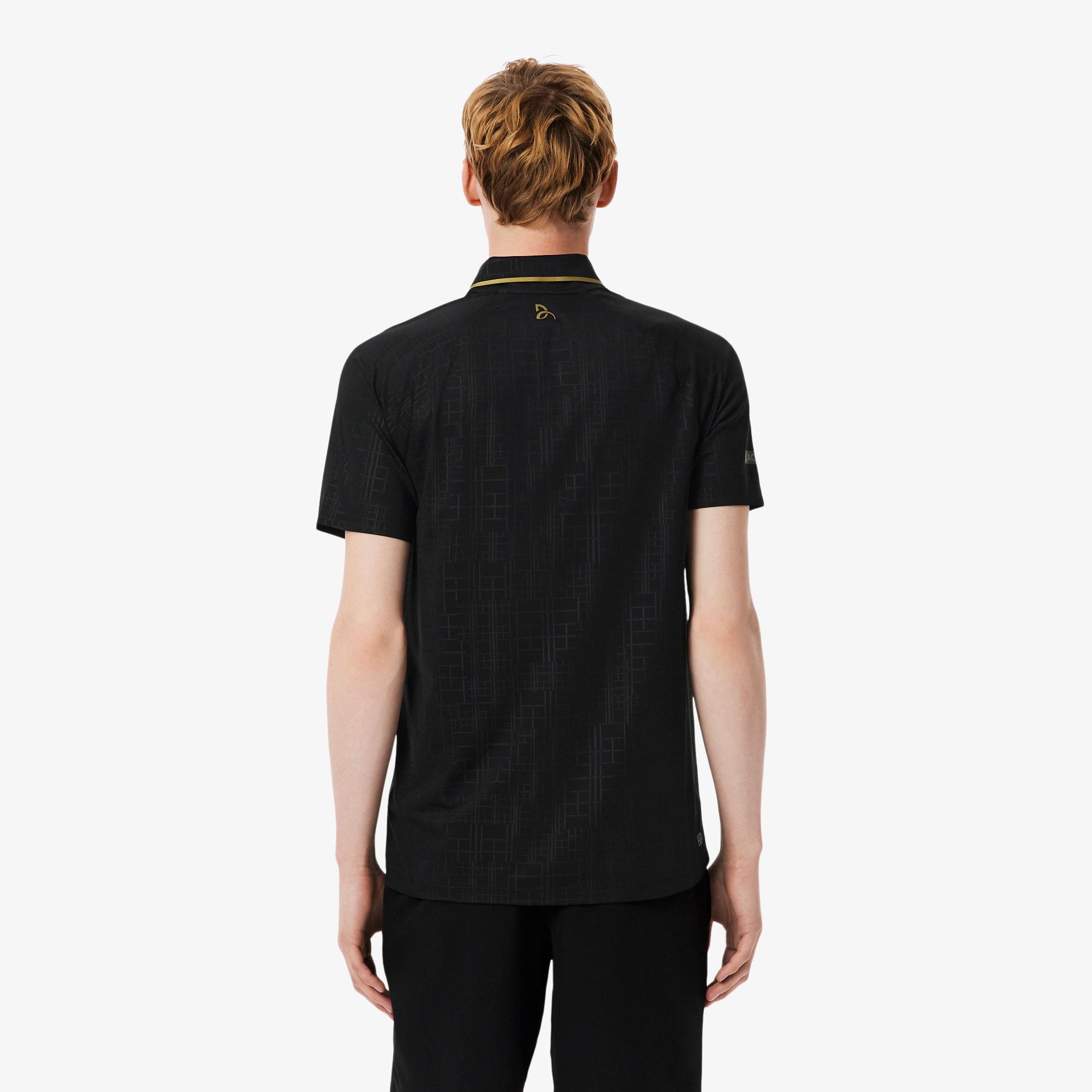 Lacoste x Novak Djokovic Men's On-Court Seamless Tennis Polo - Black (2)