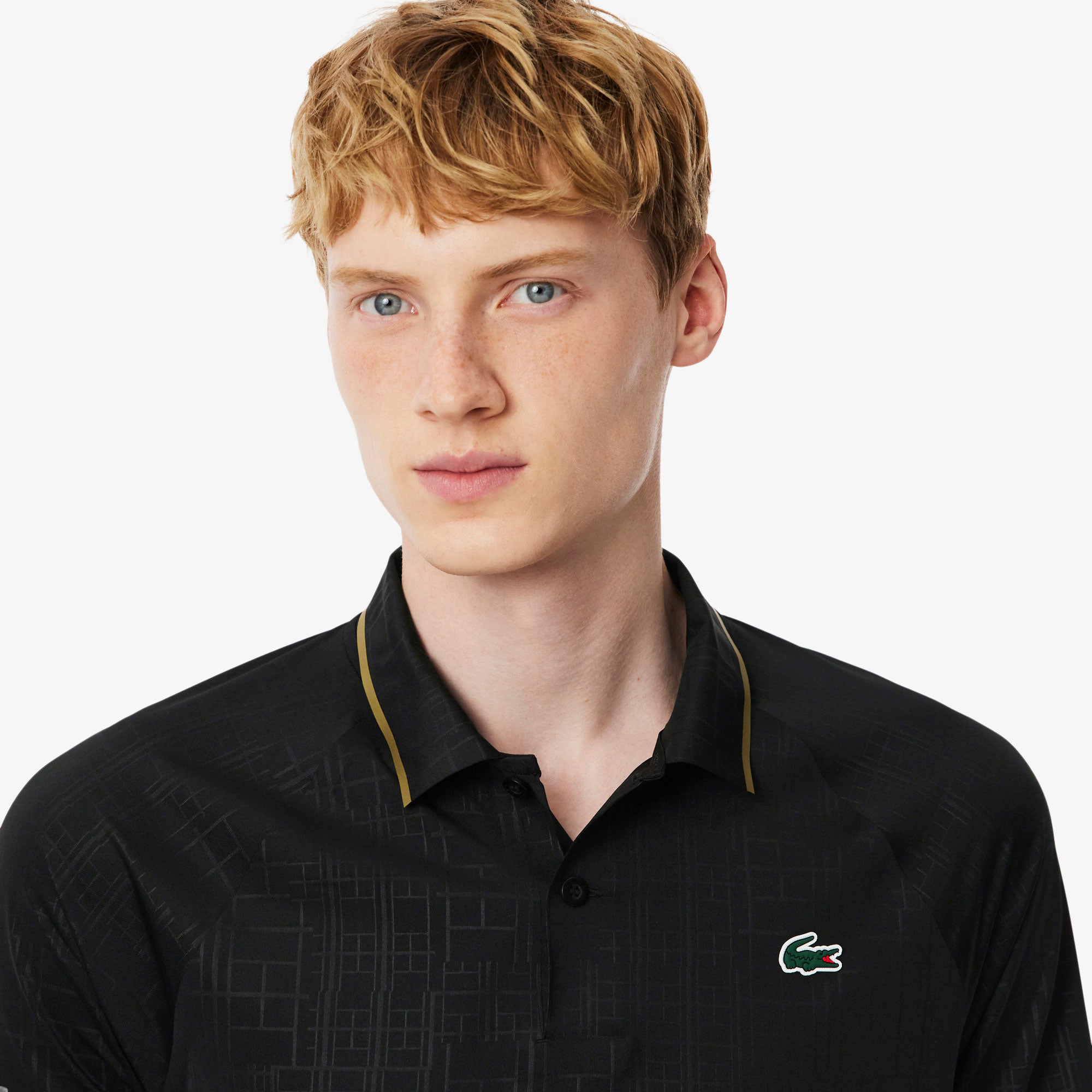 Lacoste x Novak Djokovic Men's On-Court Seamless Tennis Polo - Black (3)