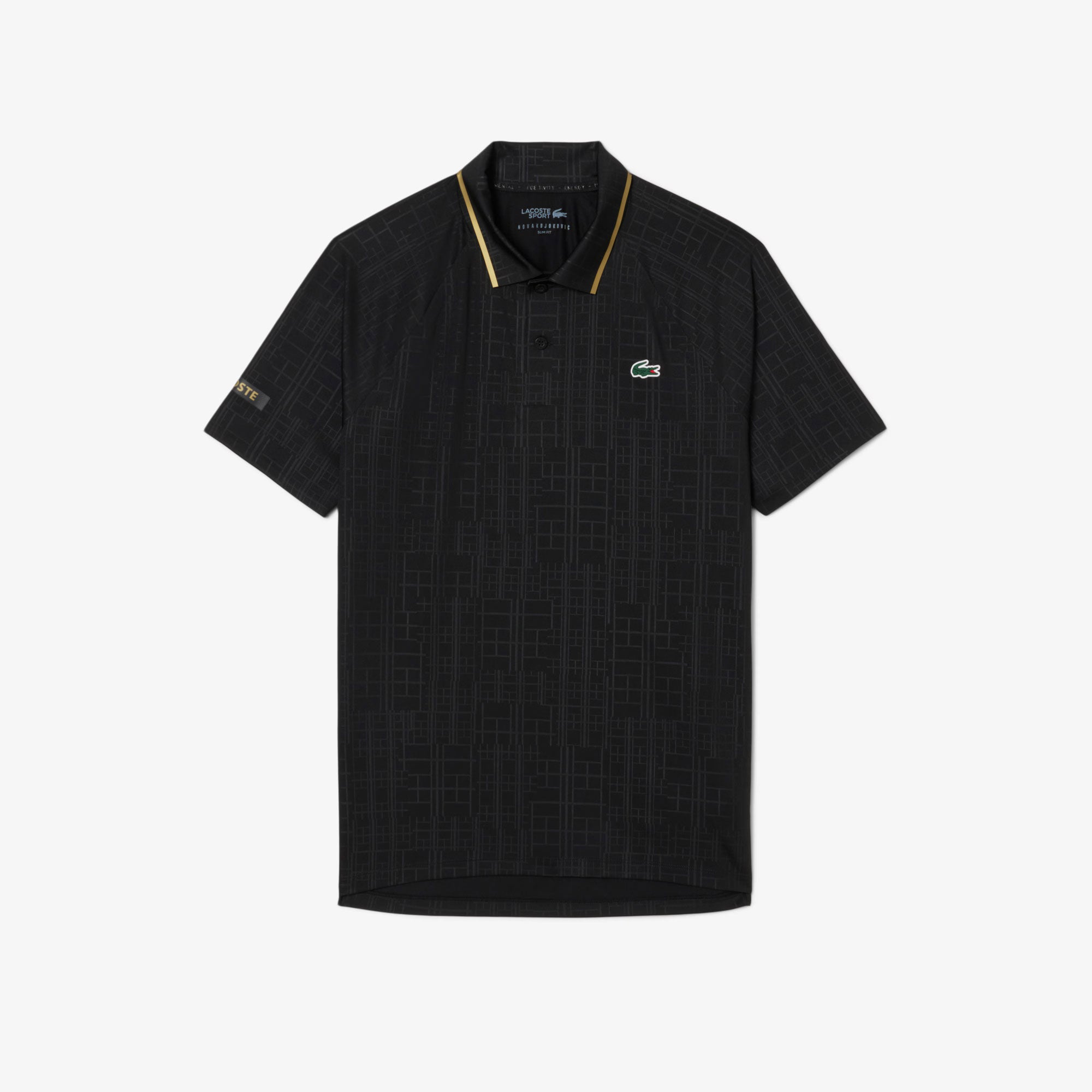Lacoste x Novak Djokovic Men's On-Court Seamless Tennis Polo - Black (5)