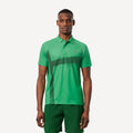 Lacoste x Novak Djokovic Men's On Court Ultra Dry Tennis Polo - Green (1)