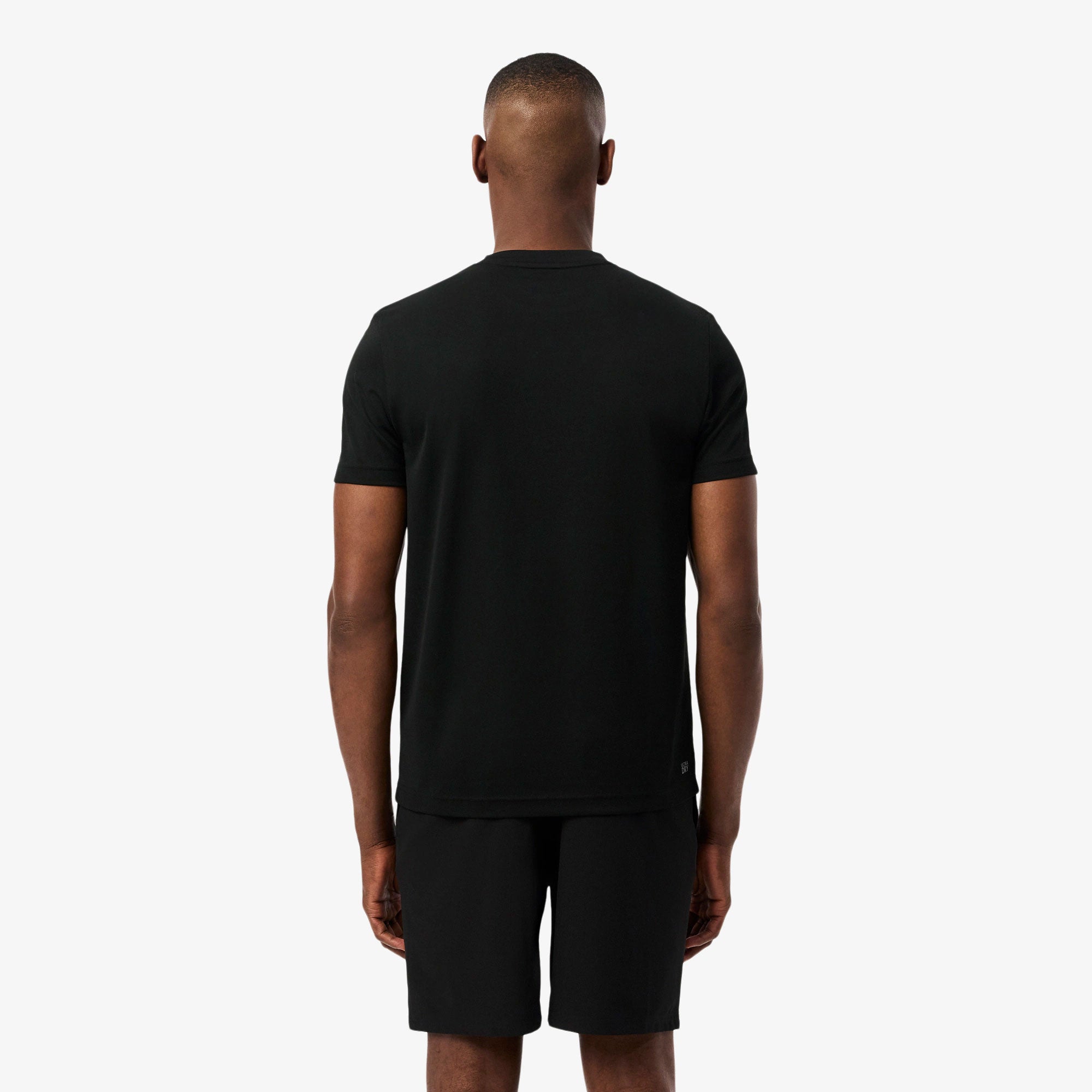 Lacoste x Novak Djokovic Men's Technical Woven 8-Inch Tennis Shorts - Black (2)