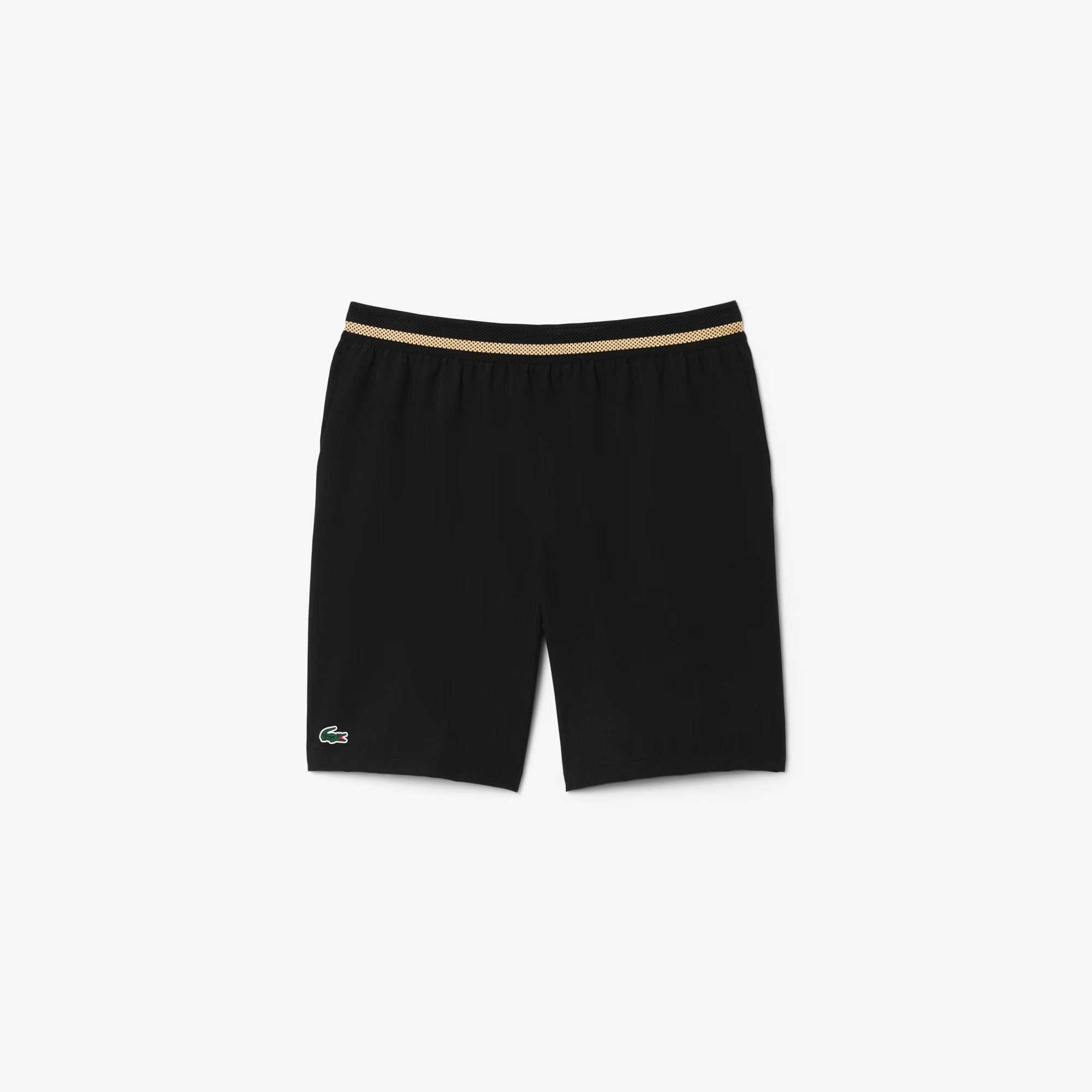 Lacoste x Novak Djokovic Men's Technical Woven 8-Inch Tennis Shorts - Black (4)