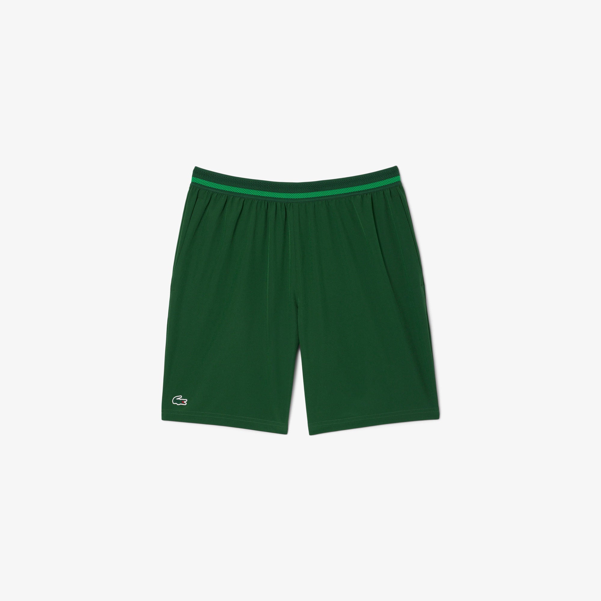 Lacoste x Novak Djokovic Men's Technical Woven 8-Inch Tennis Shorts - Green (5)