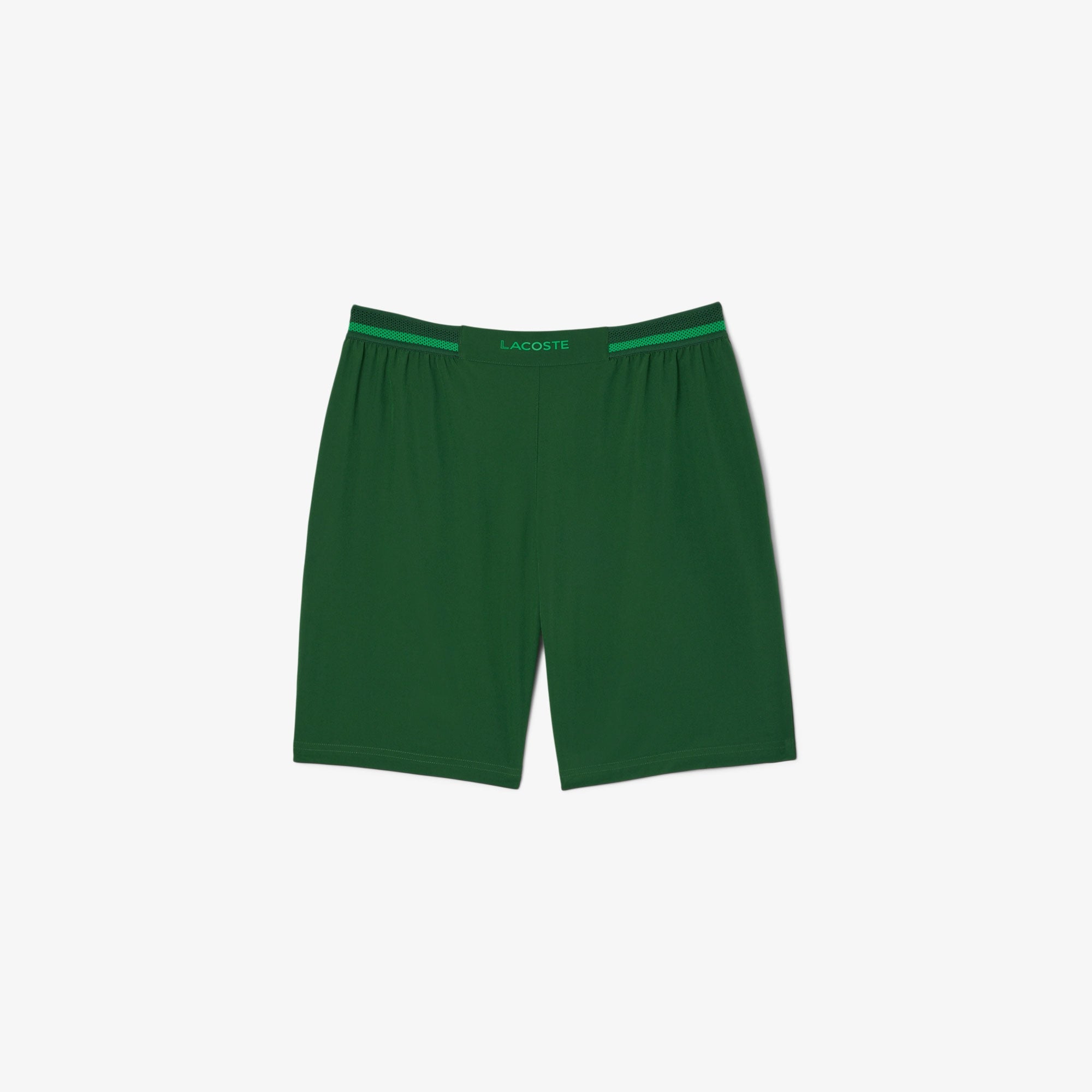 Lacoste x Novak Djokovic Men's Technical Woven 8-Inch Tennis Shorts - Green (6)