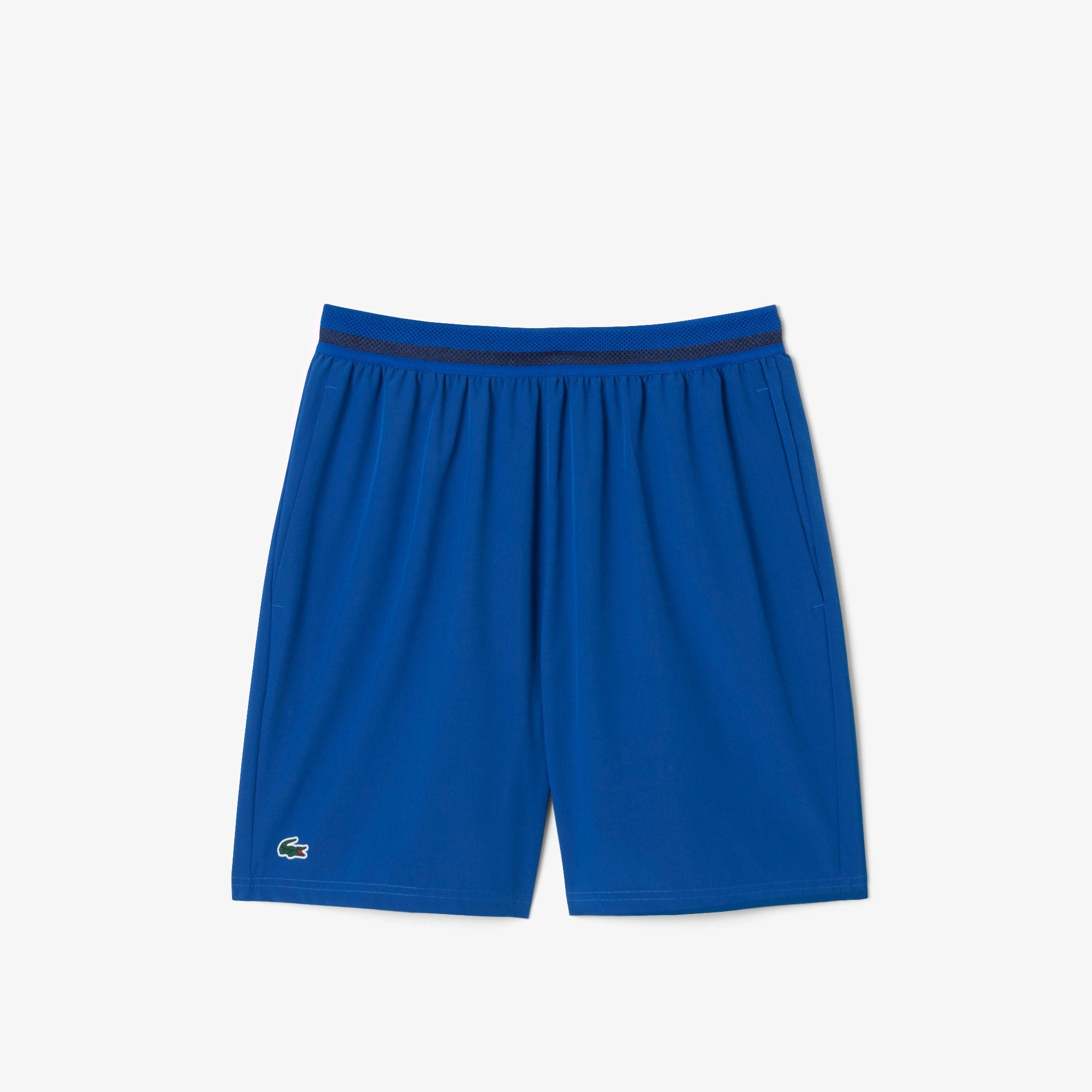 Lacoste x Novak Djokovic Men's Technical Woven 8-Inch Tennis Shorts - Blue (5)