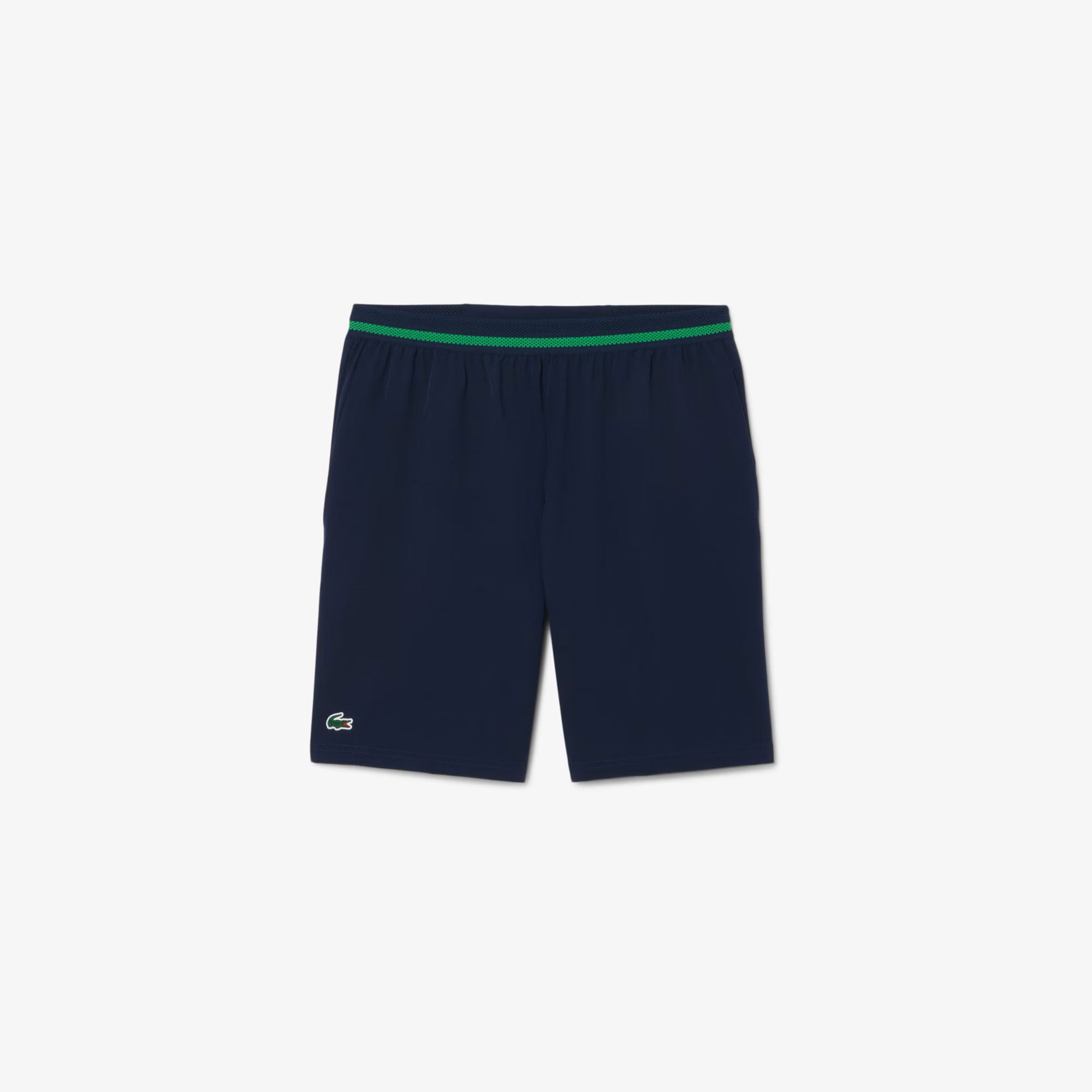 Lacoste x Novak Djokovic Men's Technical Woven 8-Inch Tennis Shorts -  Dark Blue (5)