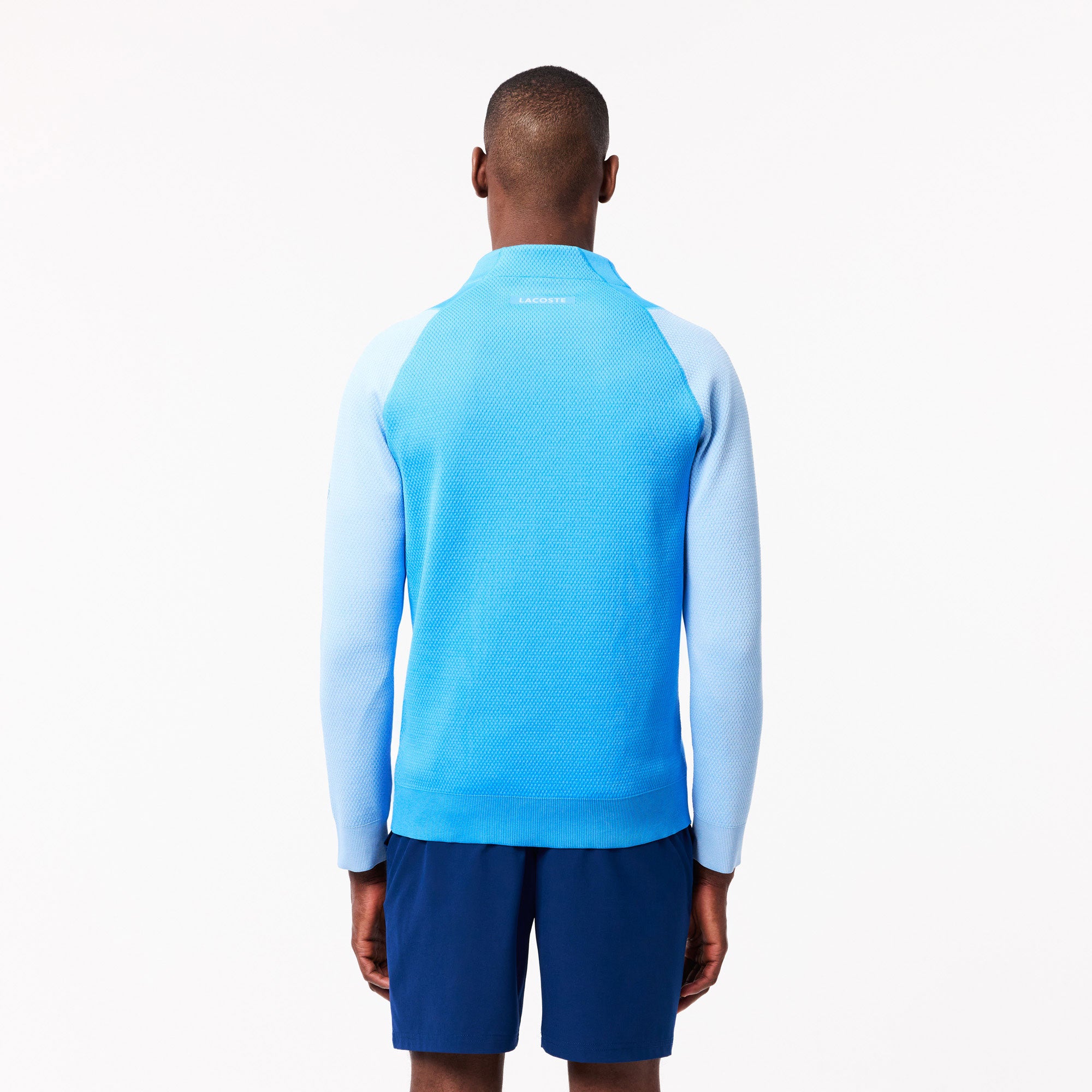 Lacoste x Novak Djokovic Men's Tennis Jacket - Blue (3)