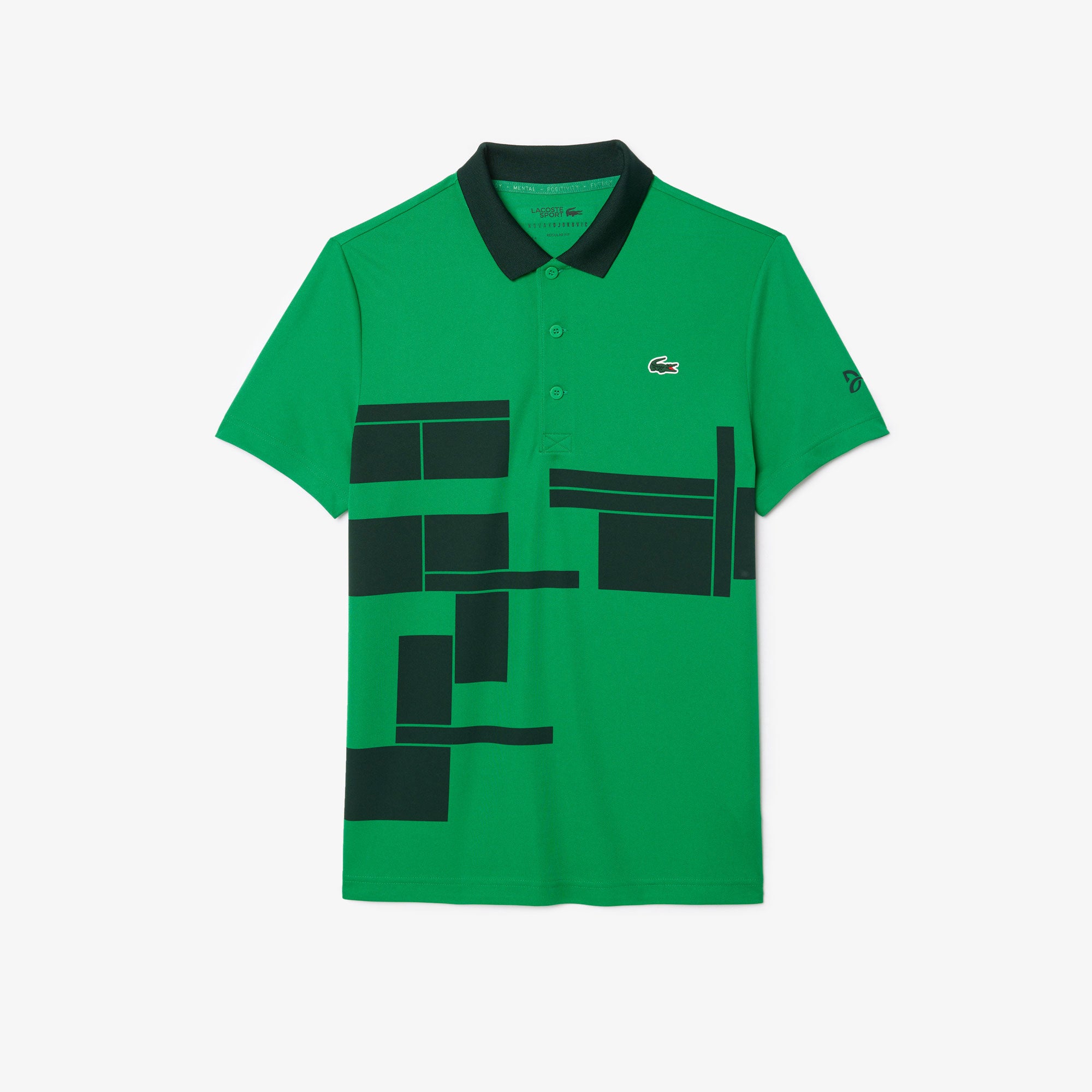 Lacoste x Novak Djokovic Men's Tennis Polo - Green | Tennis Only