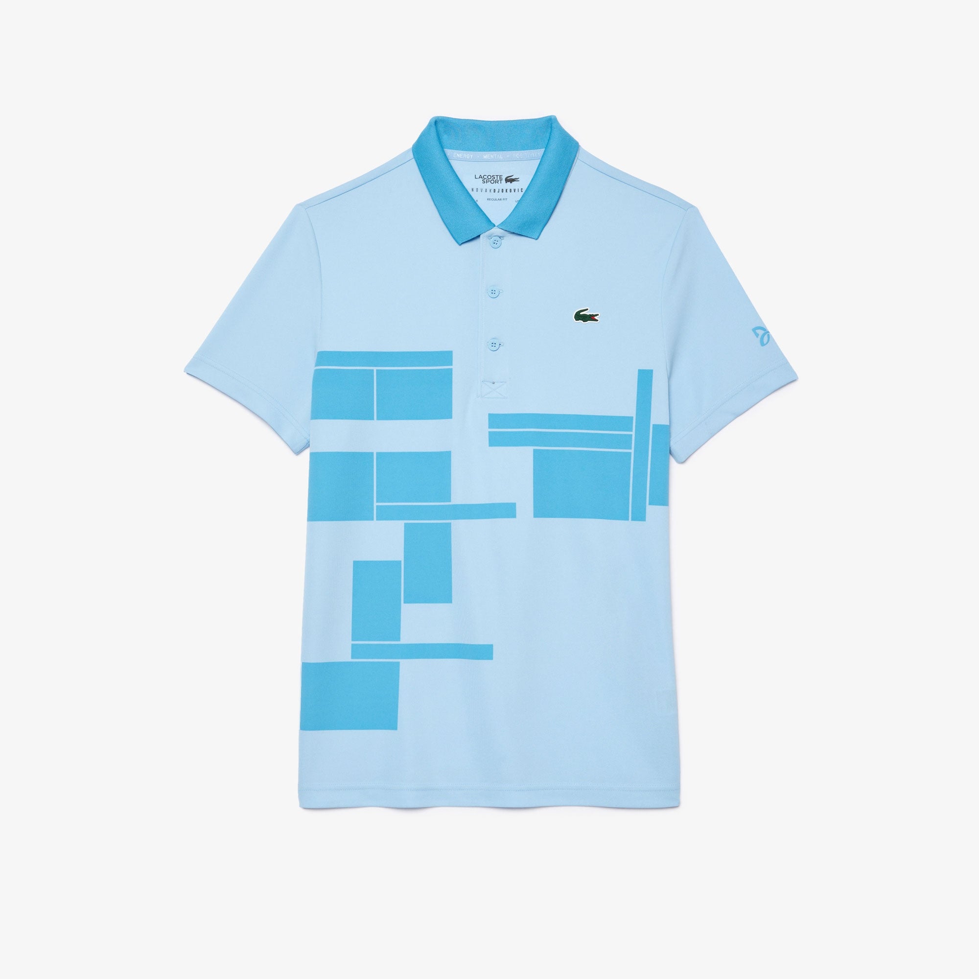 Lacoste x Novak Djokovic Men's Tennis Polo - Blue (4)