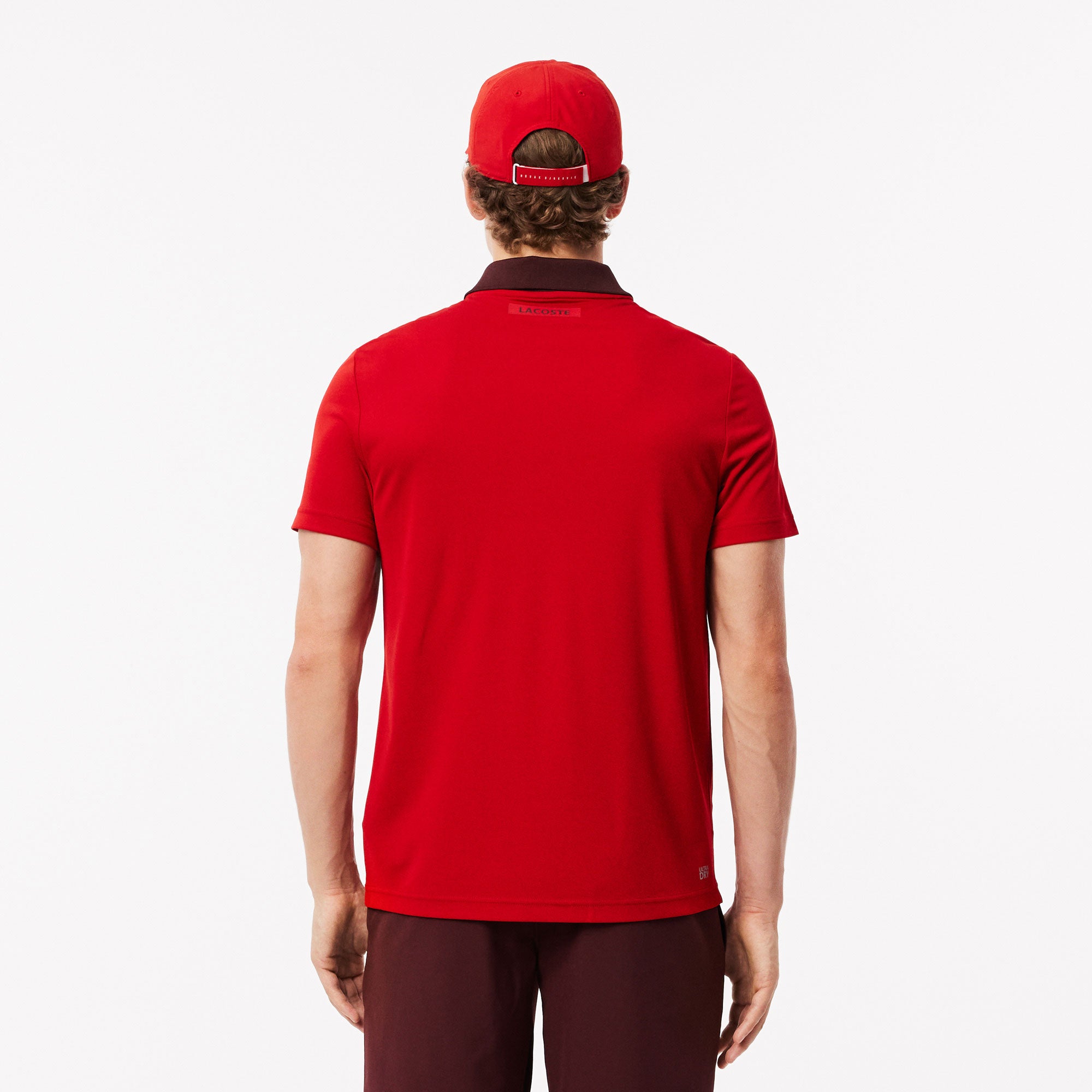 Lacoste x Novak Djokovic Men's Tennis Polo - Red (2)