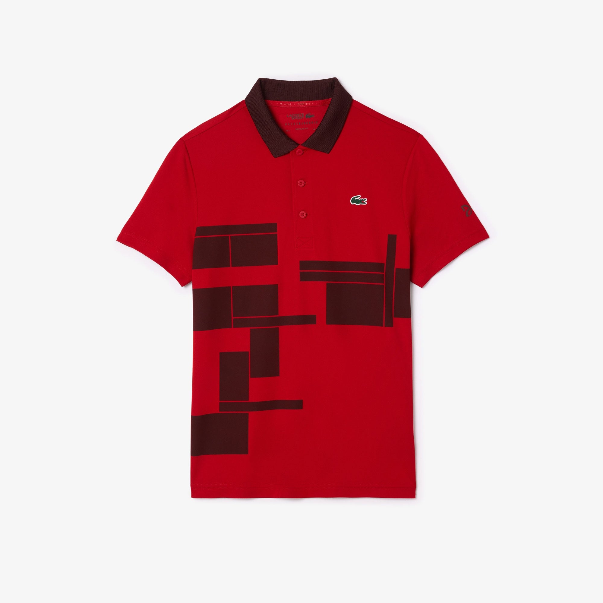 Lacoste x Novak Djokovic Men's Tennis Polo - Red (4)