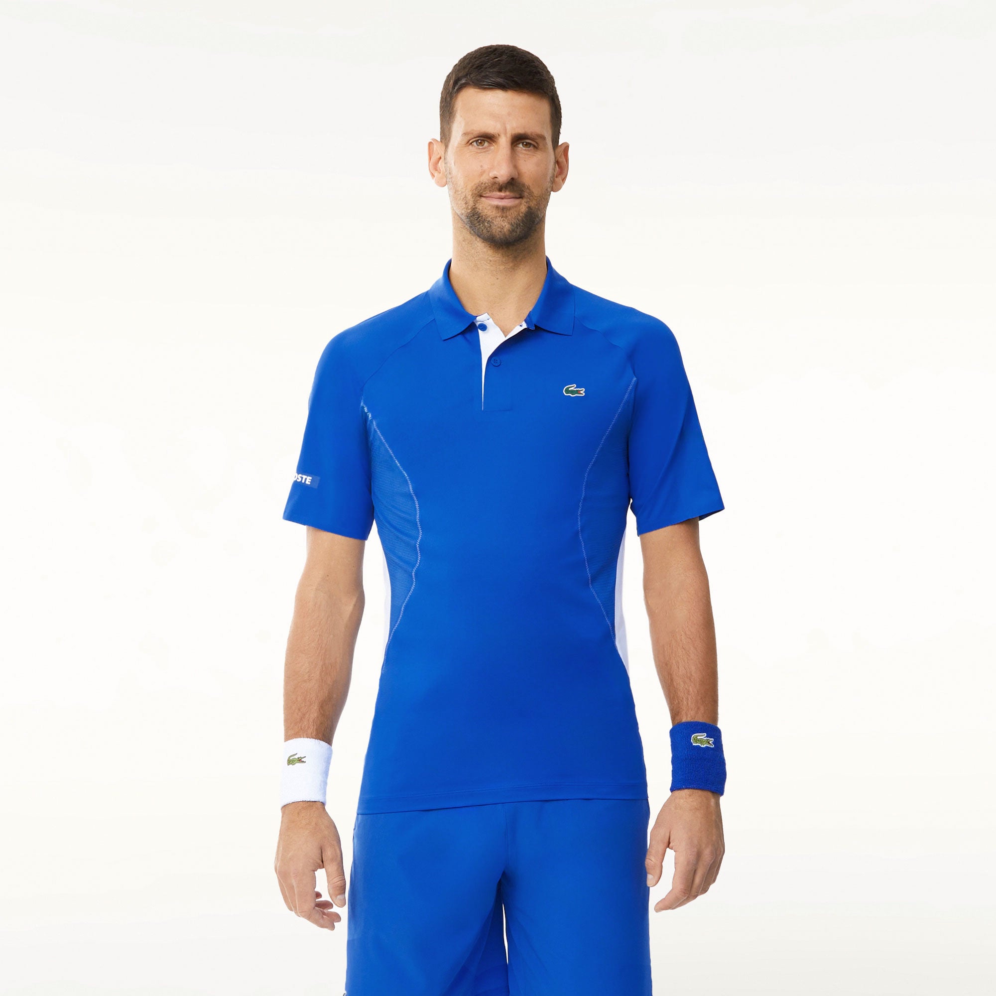 Lacoste x Novak Djokovic Men's Tennis Polo - Blue (1)