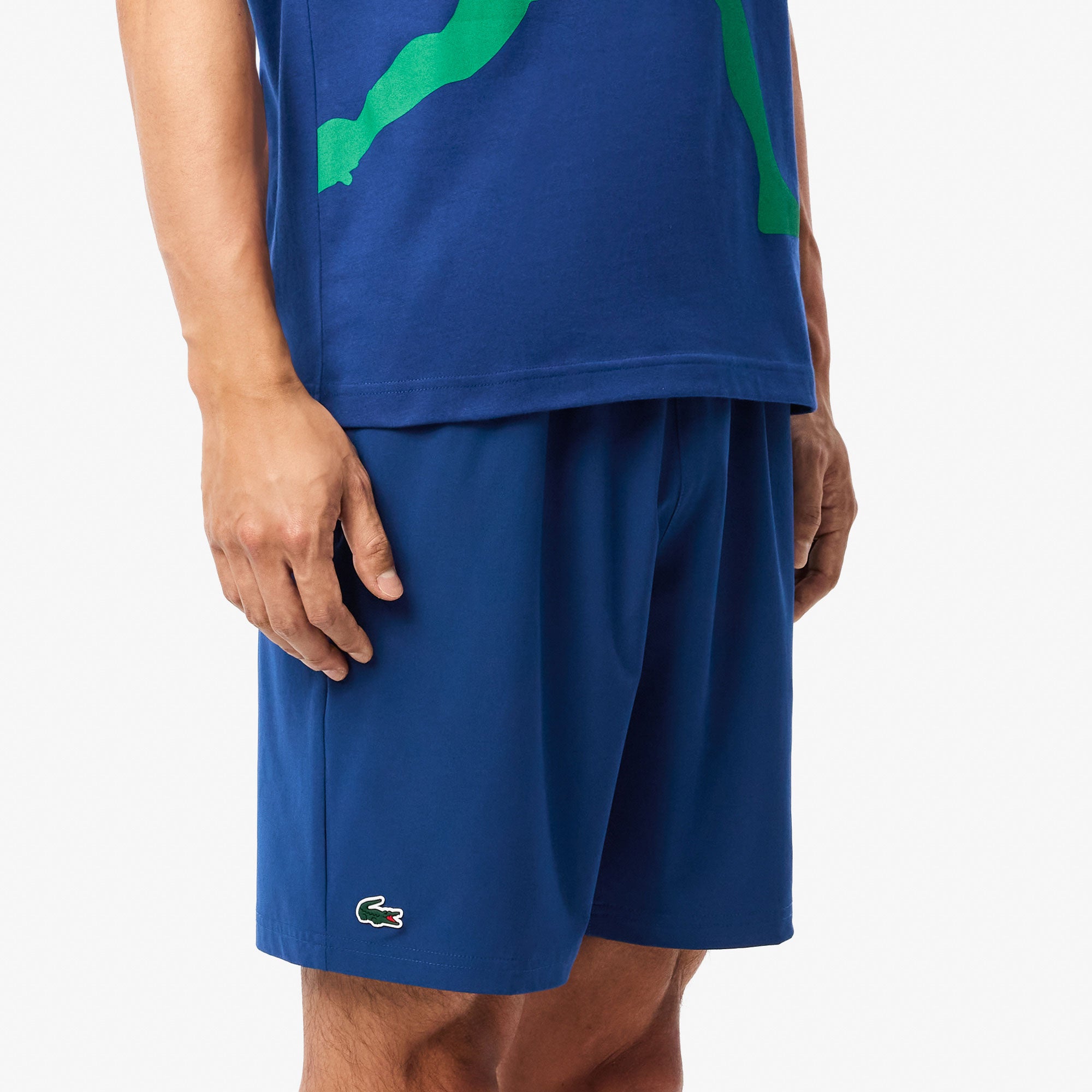 Lacoste x Novak Djokovic Men's Tennis Shorts - Blue (2)