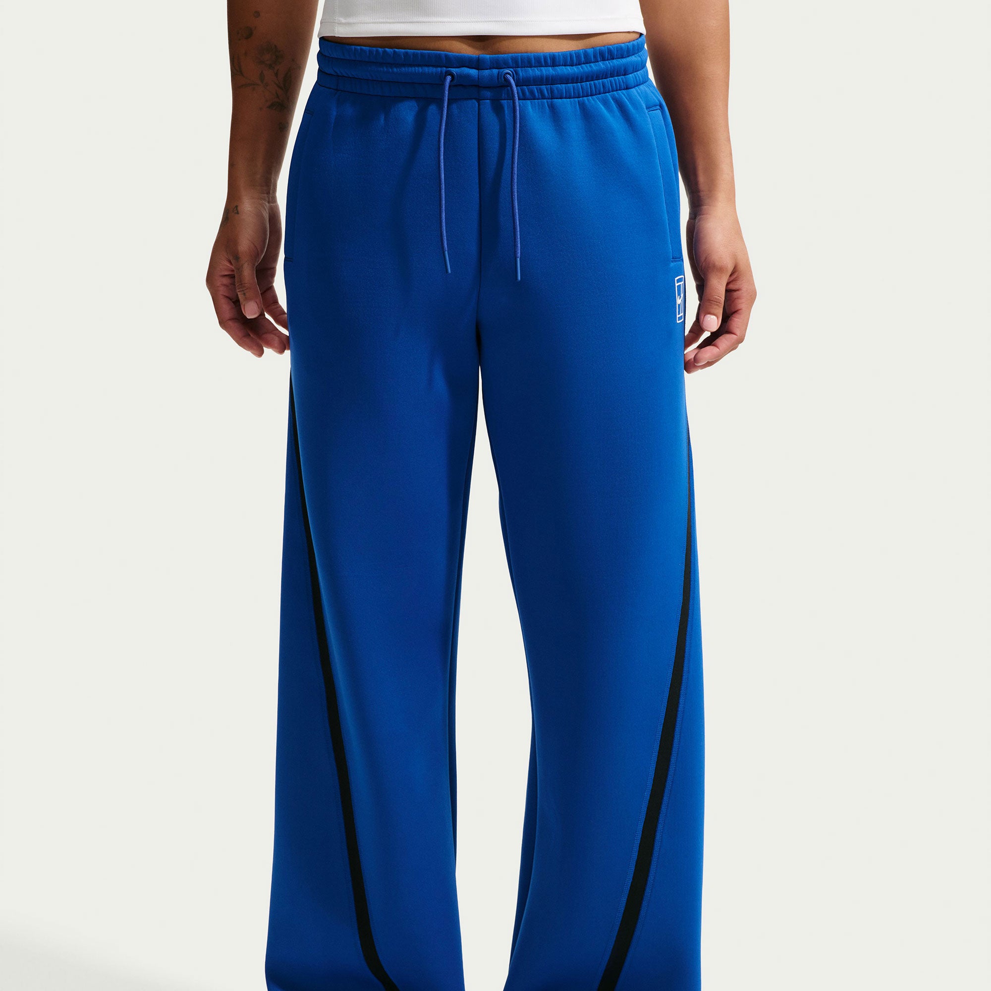 Nike Advantage Women's Dri-FIT Mid-Rise Tennis Pants - Blue (3)