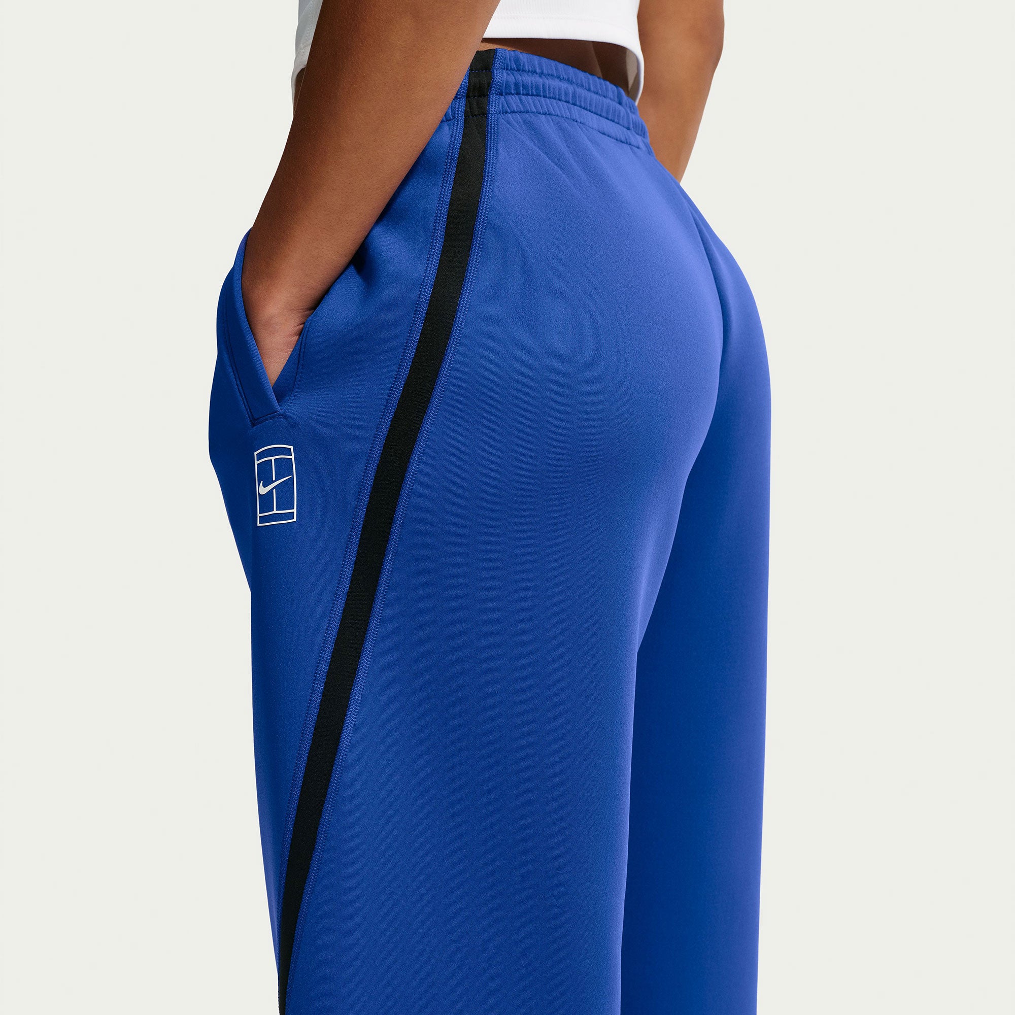 Nike Advantage Women's Dri-FIT Mid-Rise Tennis Pants - Blue (4)