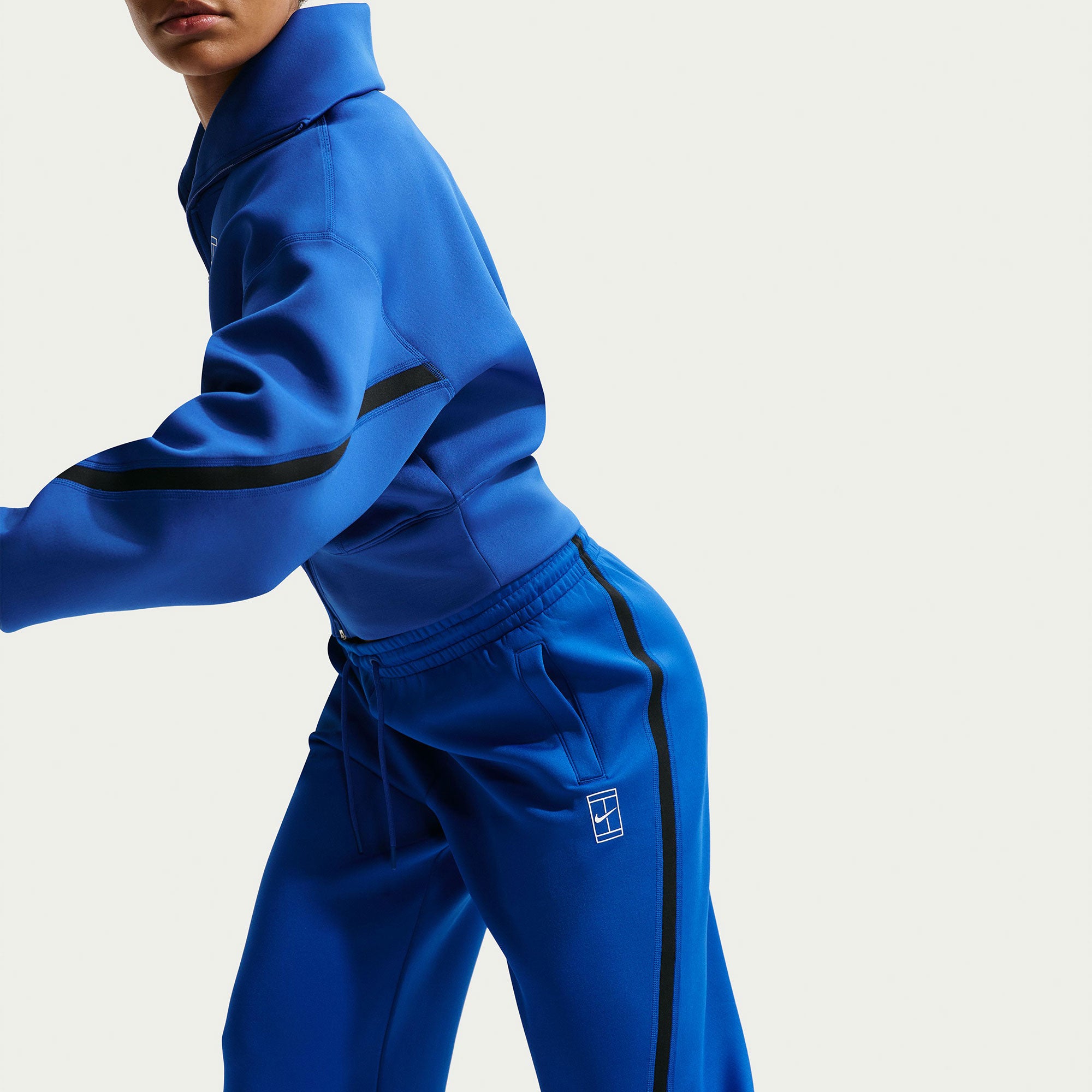 Nike Advantage Women's Dri-FIT Mid-Rise Tennis Pants - Blue (5)