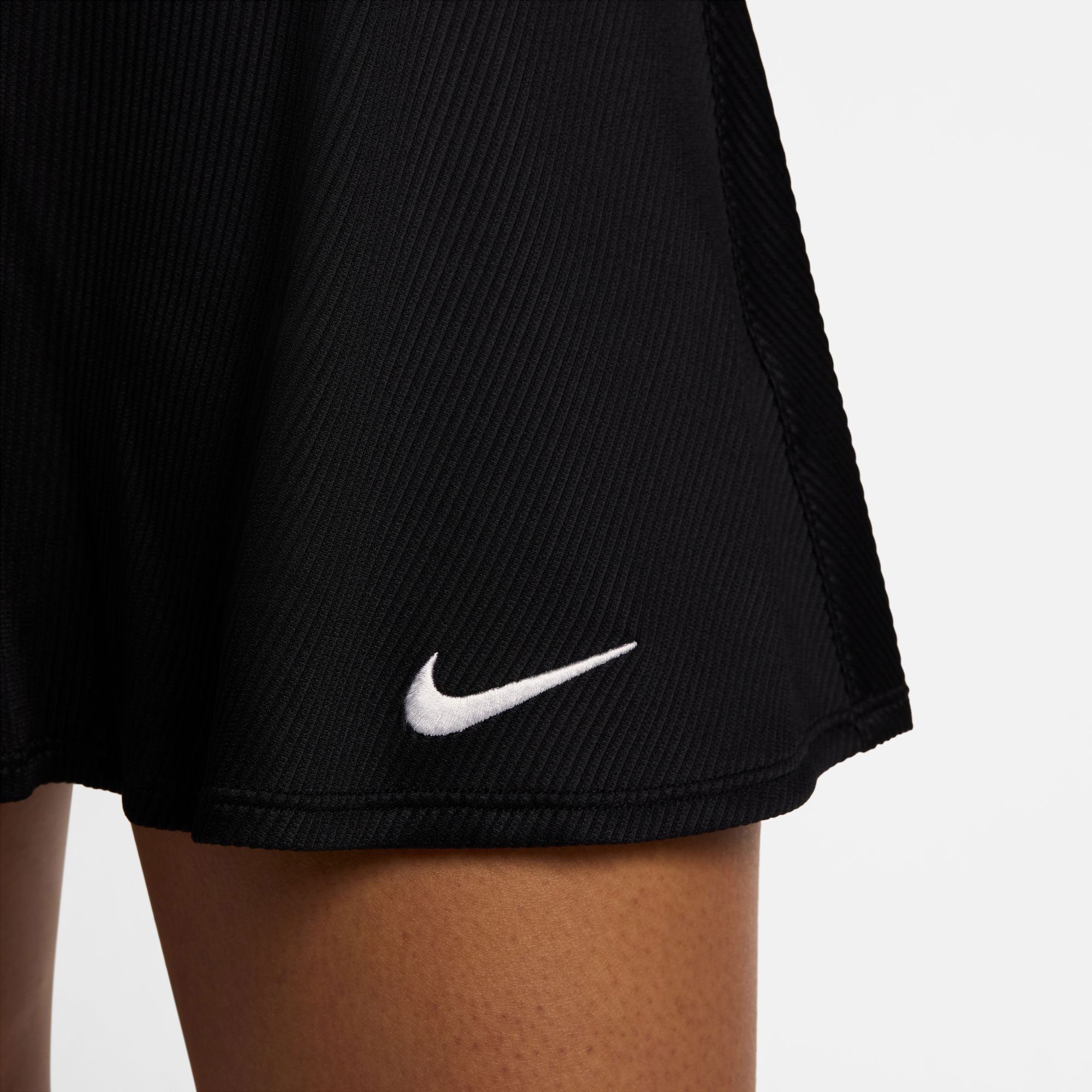 nike pure tennis skirt black