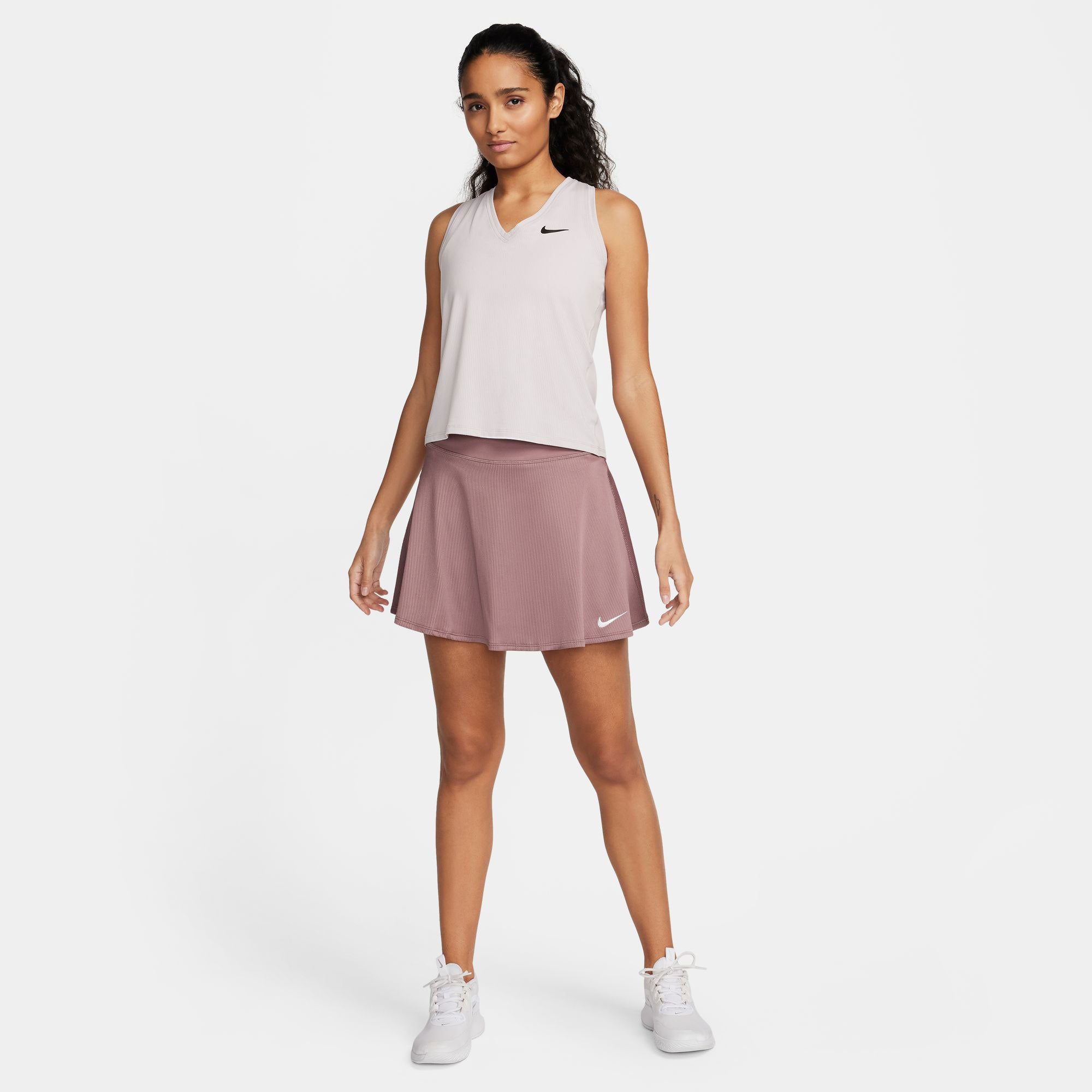 Nike Advantage Women's Dri-FIT Regular Tennis Skirt - Brown (6)