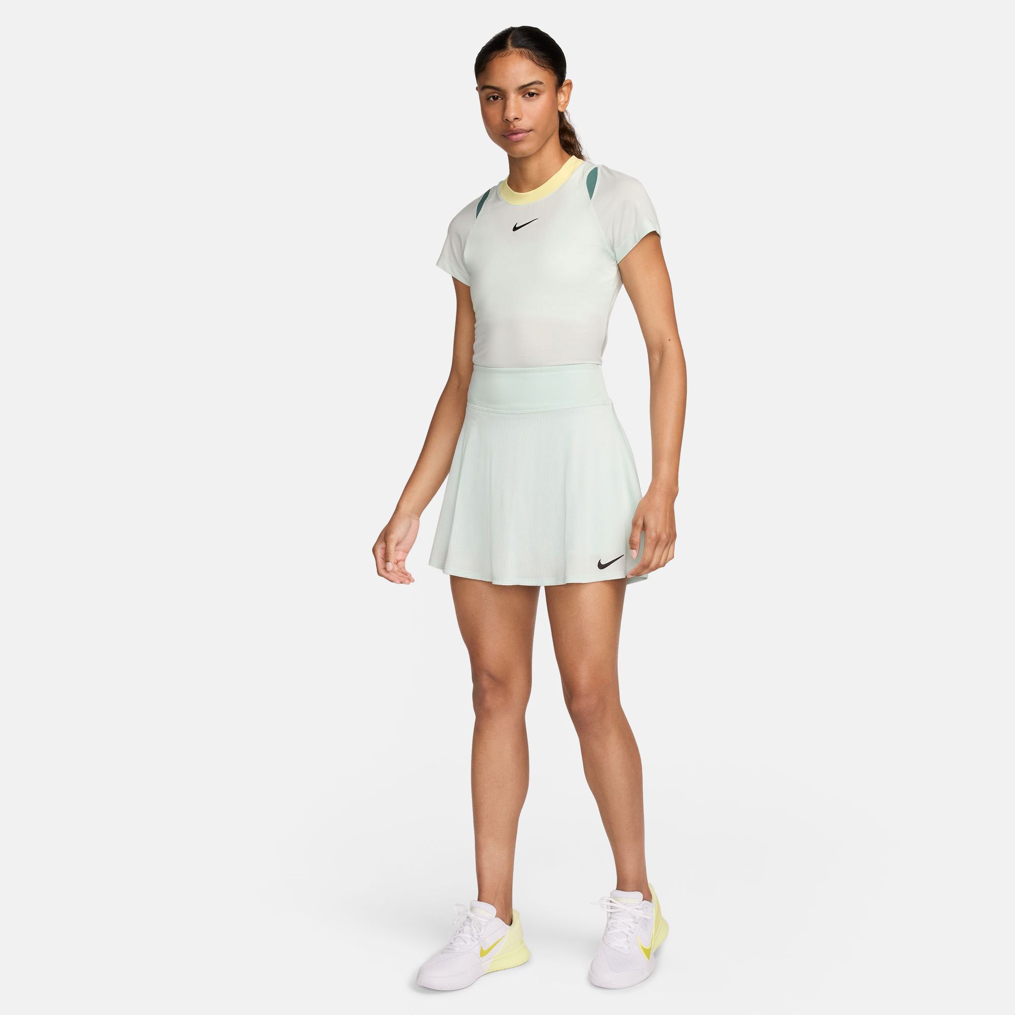 Nike Advantage Women's Dri-FIT Regular Tennis Skirt - Green (6)