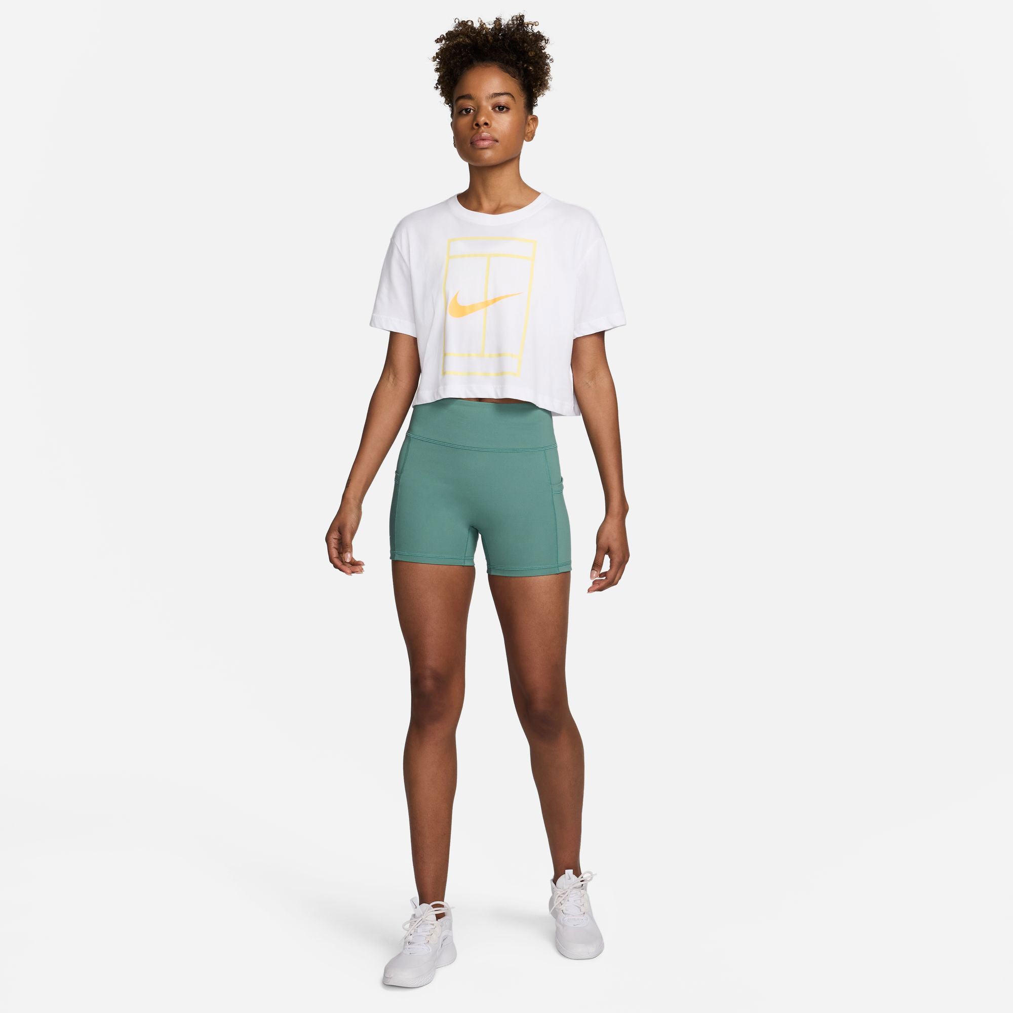 Nike Advantage Women's Dri-FIT Tennis Shorts - Green (6)