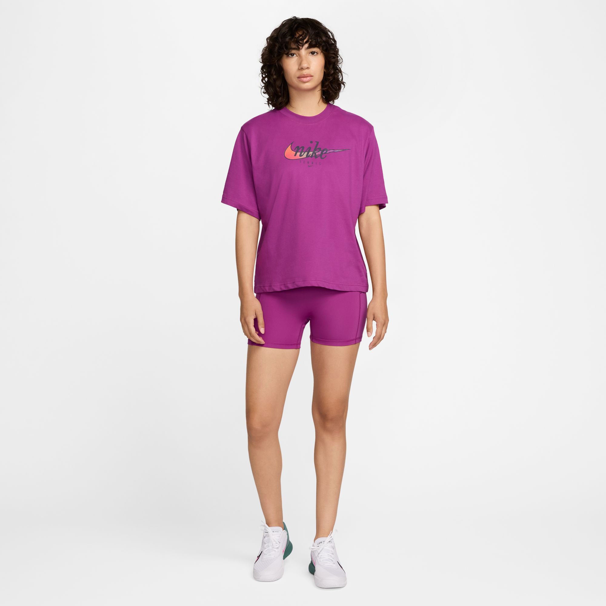 Nike Advantage Women's Dri-FIT Tennis Shorts - Purple (5)