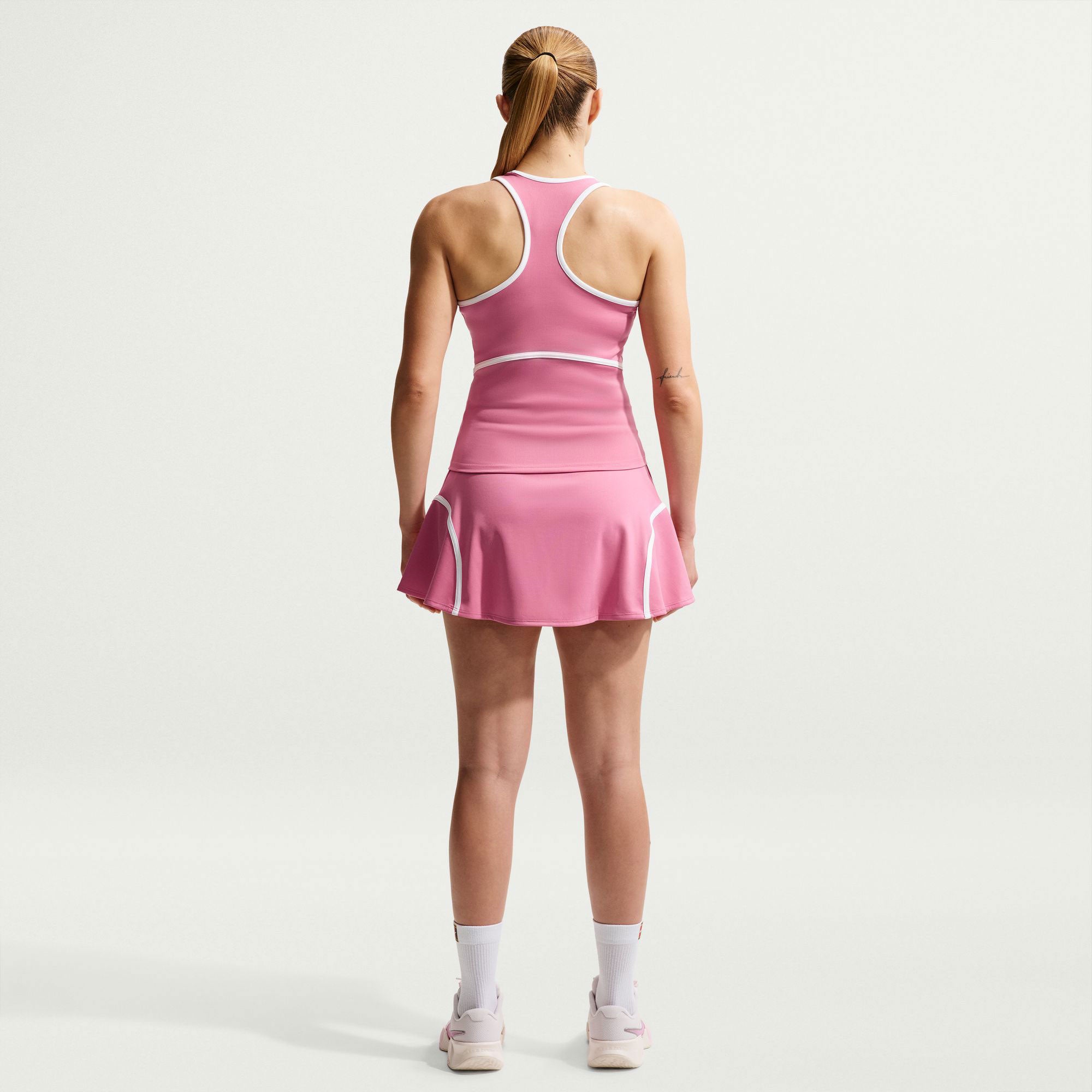 Nike Advantage Women's Dri-FIT Tennis Tank - Pink (5)