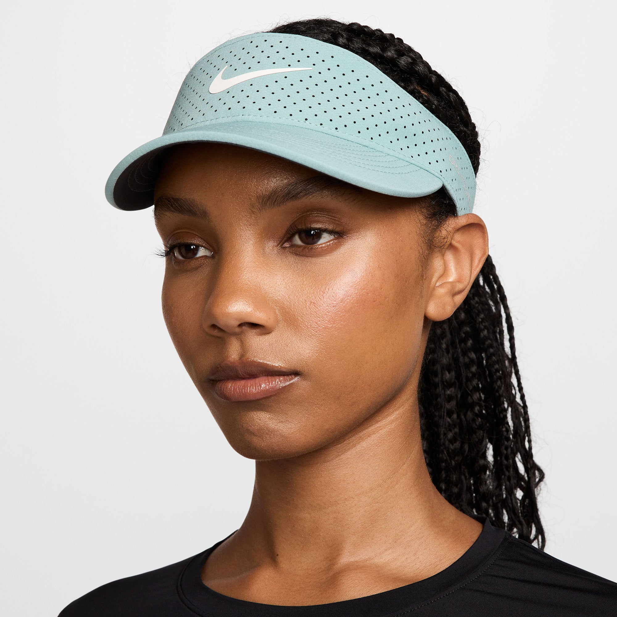 Nike Dri-FIT ADV Ace Tennis Visor - Grey (1)