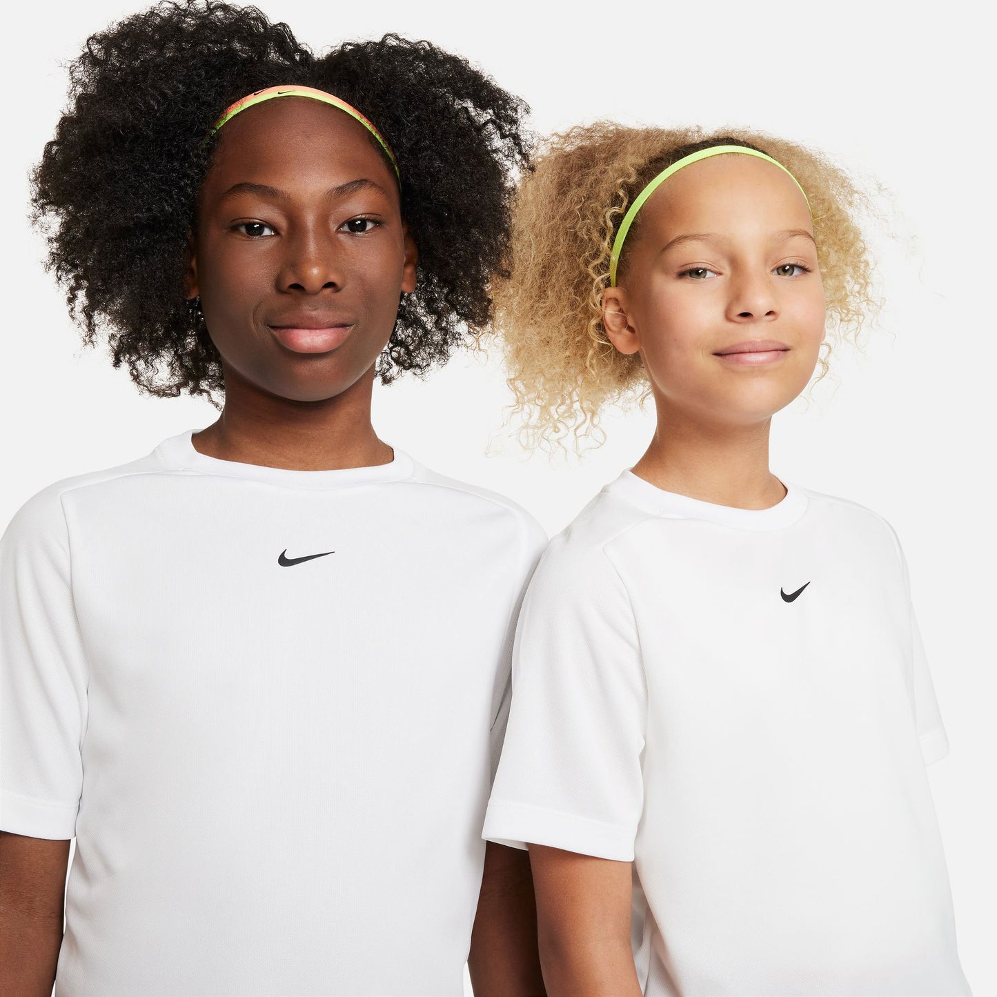 Nike Dri-FIT Multi Boys' Short Sleeve Shirt White (3)