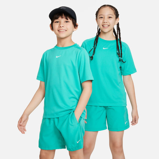 Nike Dri-FIT Multi Boys' Short Sleeve Shirt Green (1)