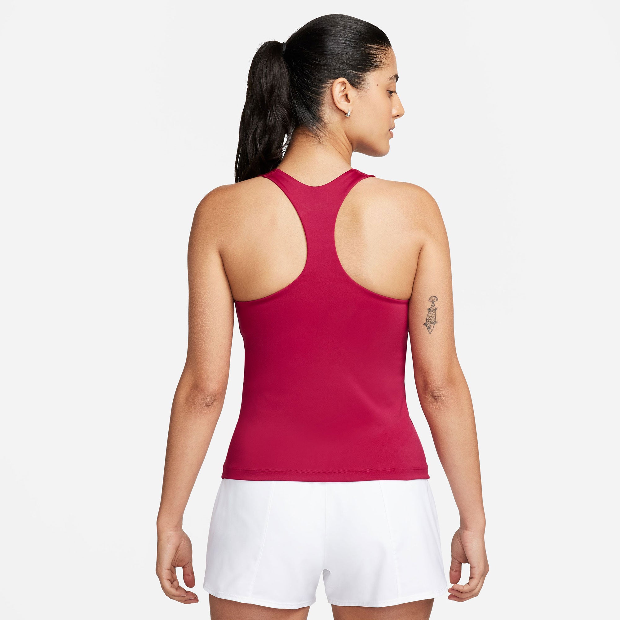 Nike Dri-FIT Swoosh Women's Bra Tank - Red