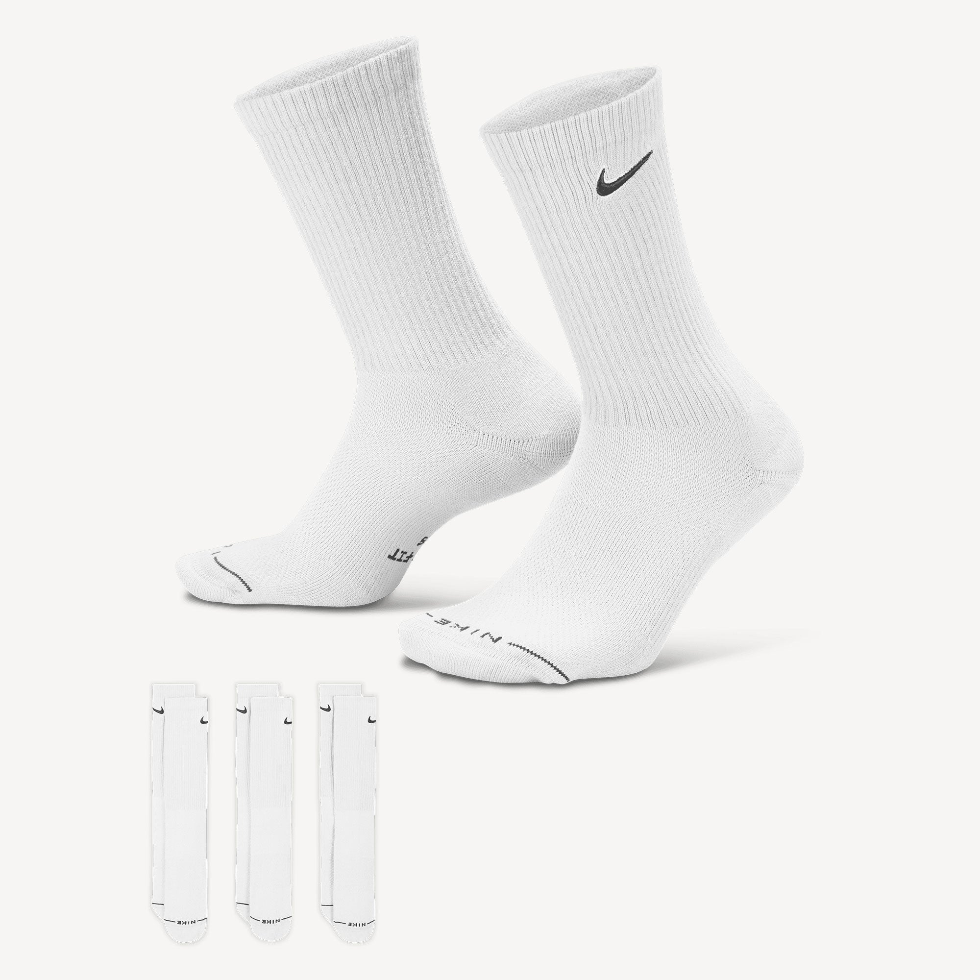 Nike Everyday Crew Socks - White (1)