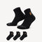 NikeCourt Everyday Elevated Tennis Ankle Socks - Black (1)