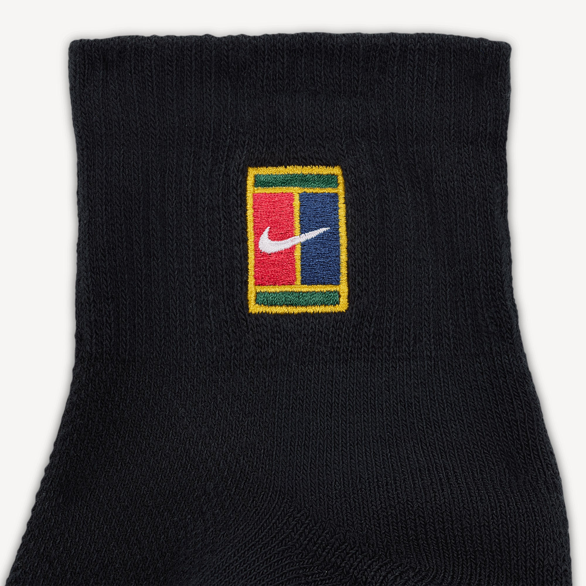 NikeCourt Everyday Elevated Tennis Ankle Socks - Black (4)