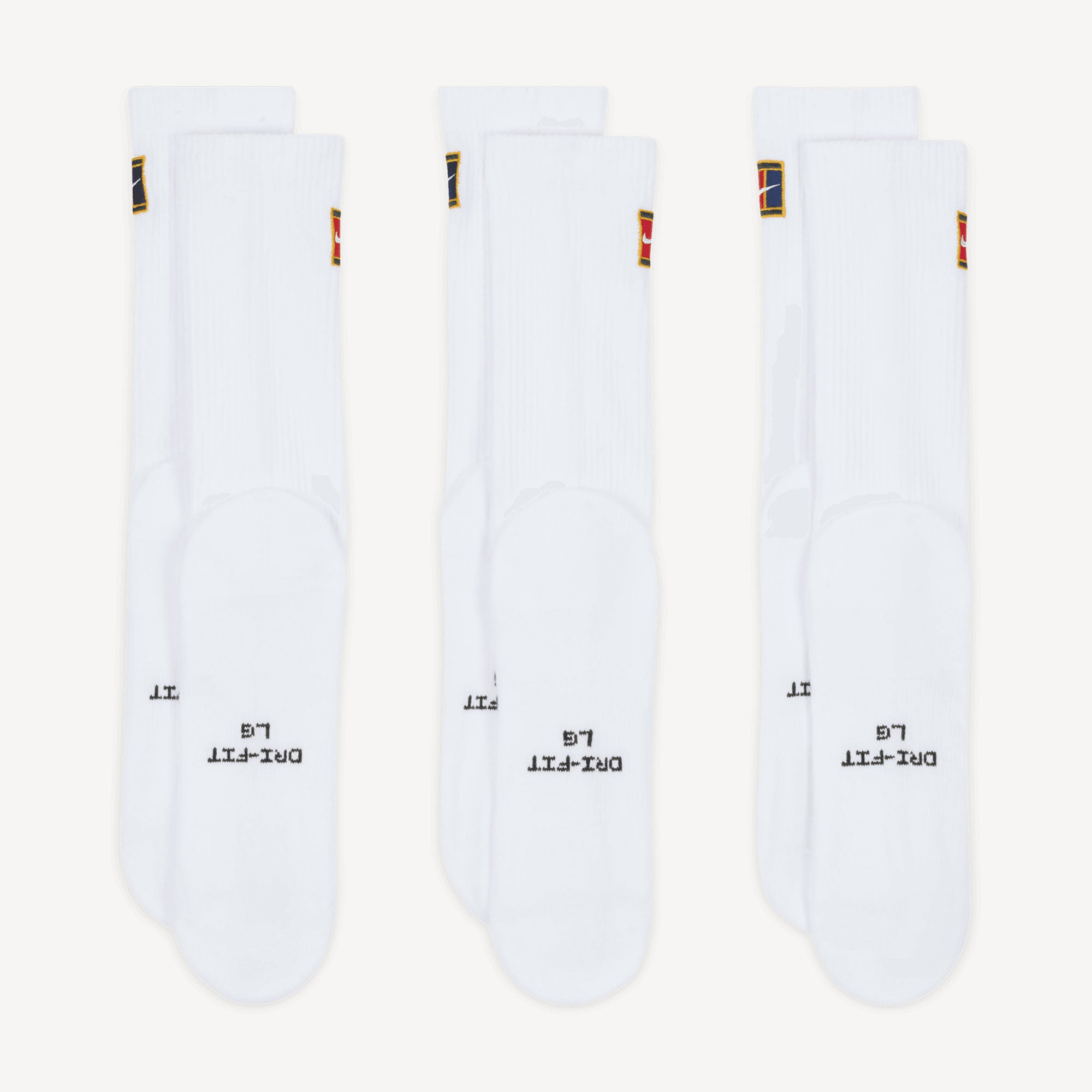 Nike Everyday Elevated Tennis Crew Socks - White (3)
