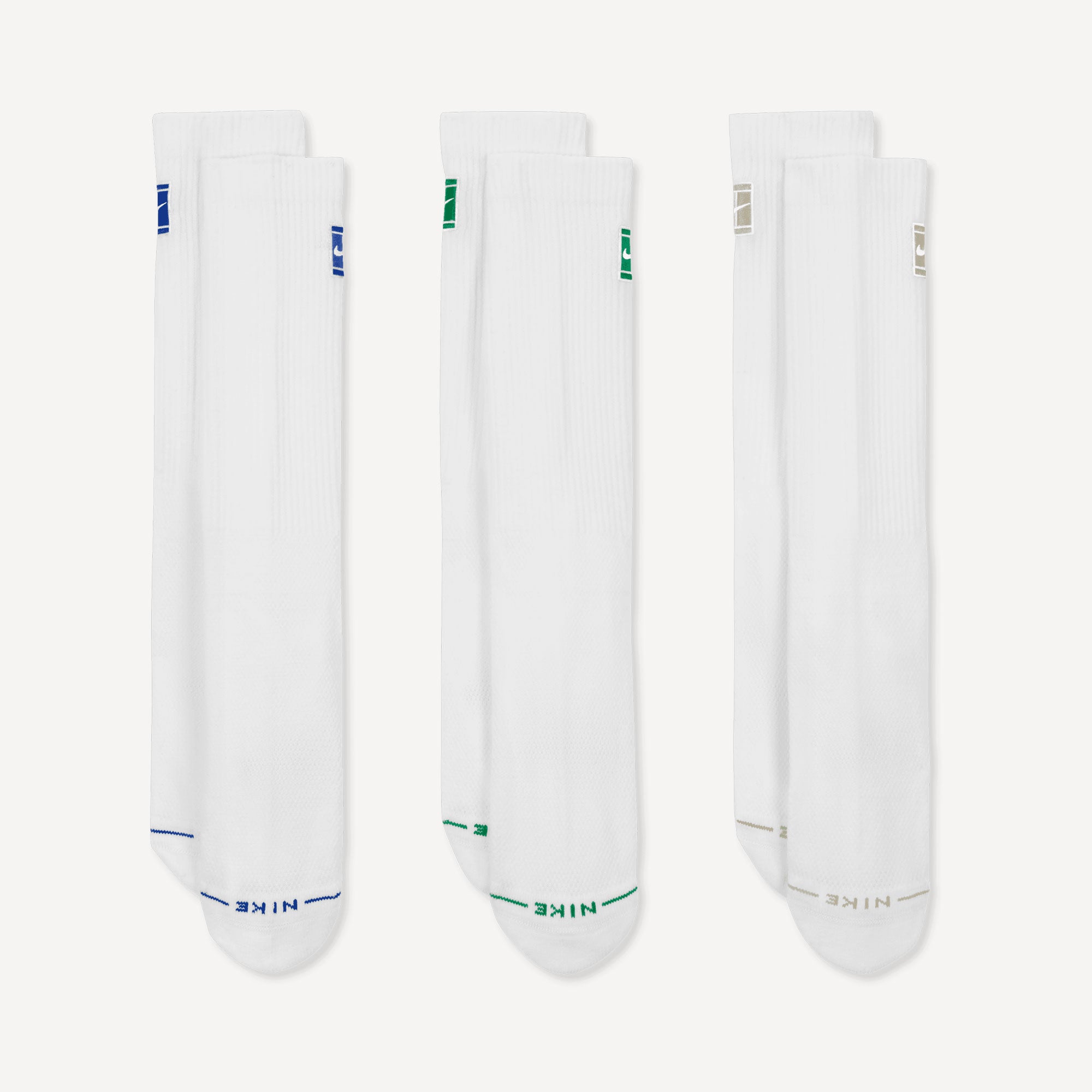 Nike Everyday Elevated Tennis Crew Socks - White (2)