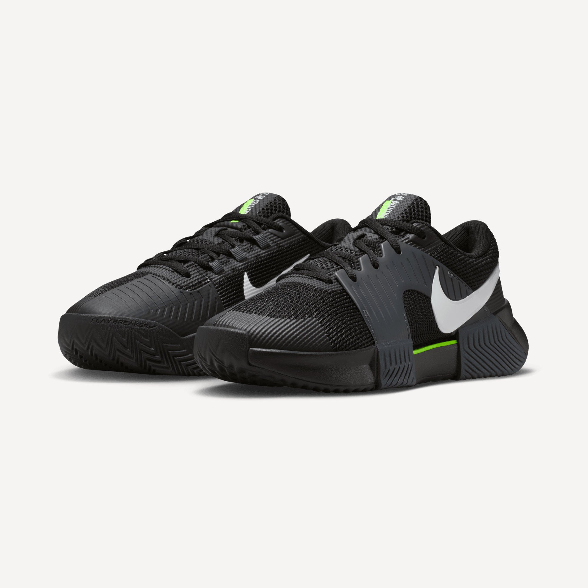 Nike GP Challenge 1.5 Women's Clay Court Tennis Shoes - Black (4)