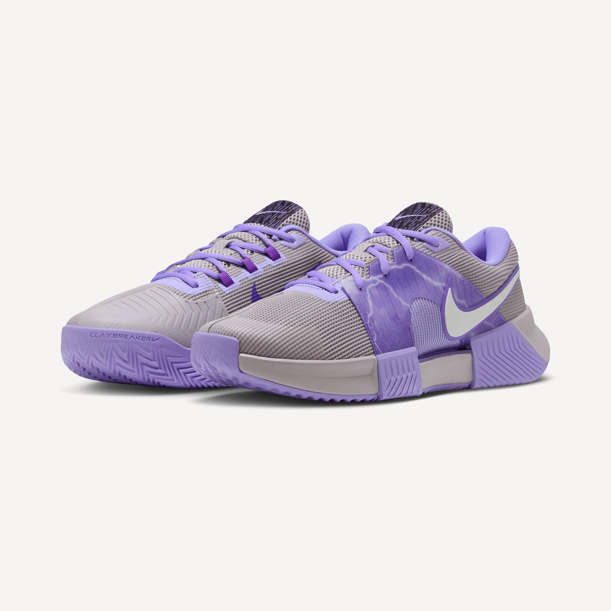 Nike GP Challenge 1.5 Jannik Sinner Men's Clay Court Tennis Shoes - Purple (4)