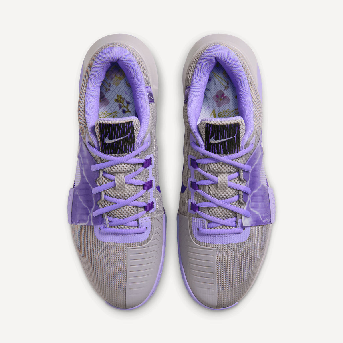 Nike GP Challenge 1.5 Jannik Sinner Men's Clay Court Tennis Shoes - Purple (6)