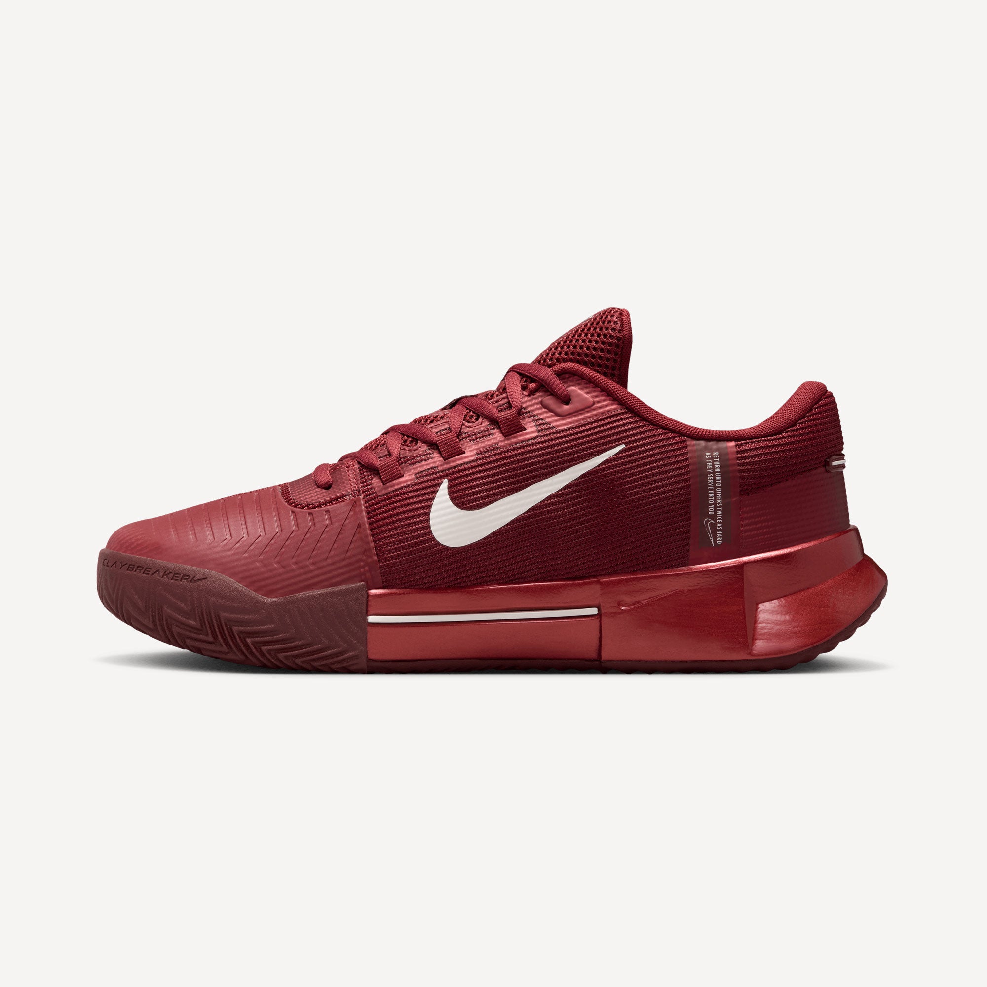 Nike GP Challenge 1.5 Jannik Sinner Men's Clay Court Tennis Shoes - Red (3)