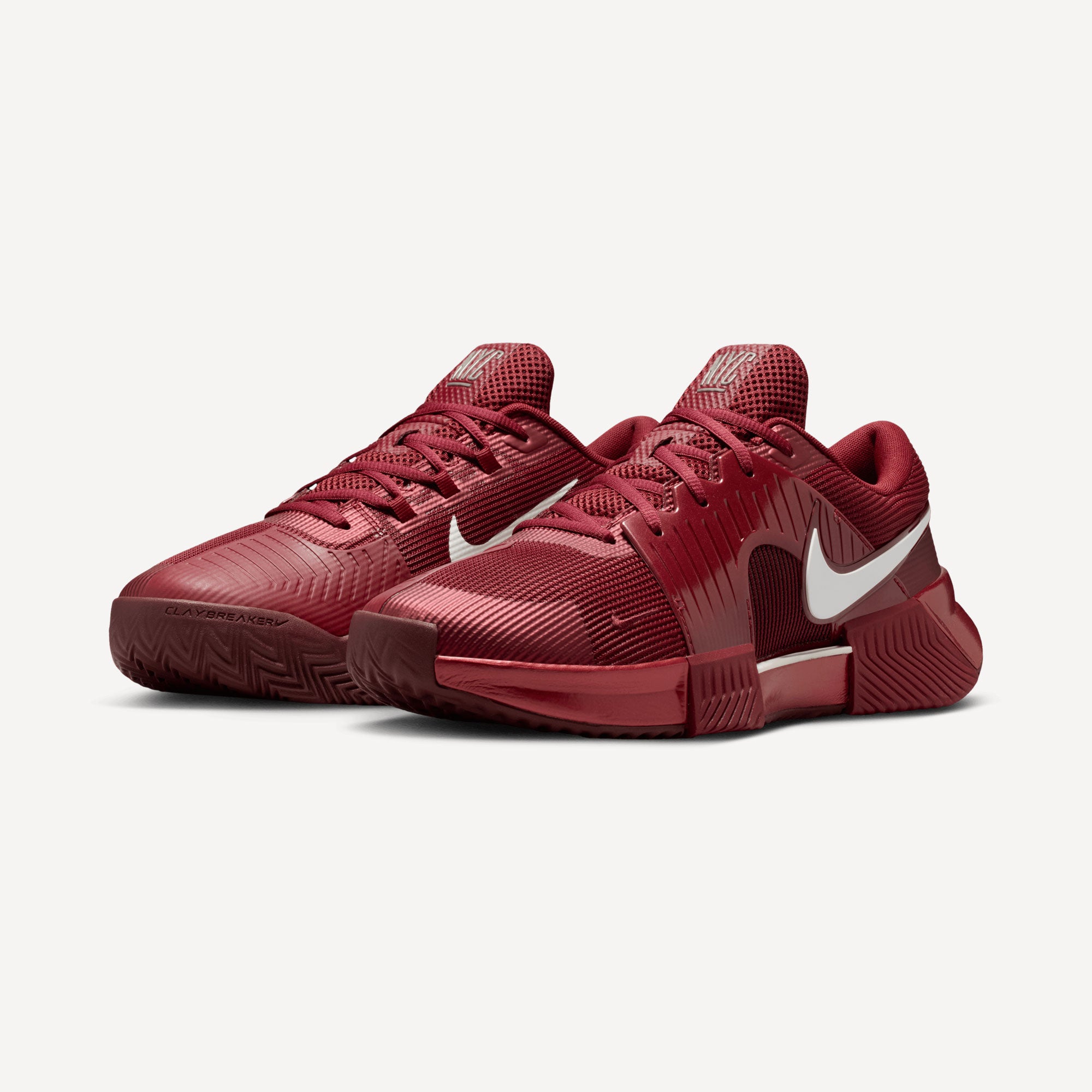 Nike GP Challenge 1.5 Jannik Sinner Men's Clay Court Tennis Shoes - Red (4)
