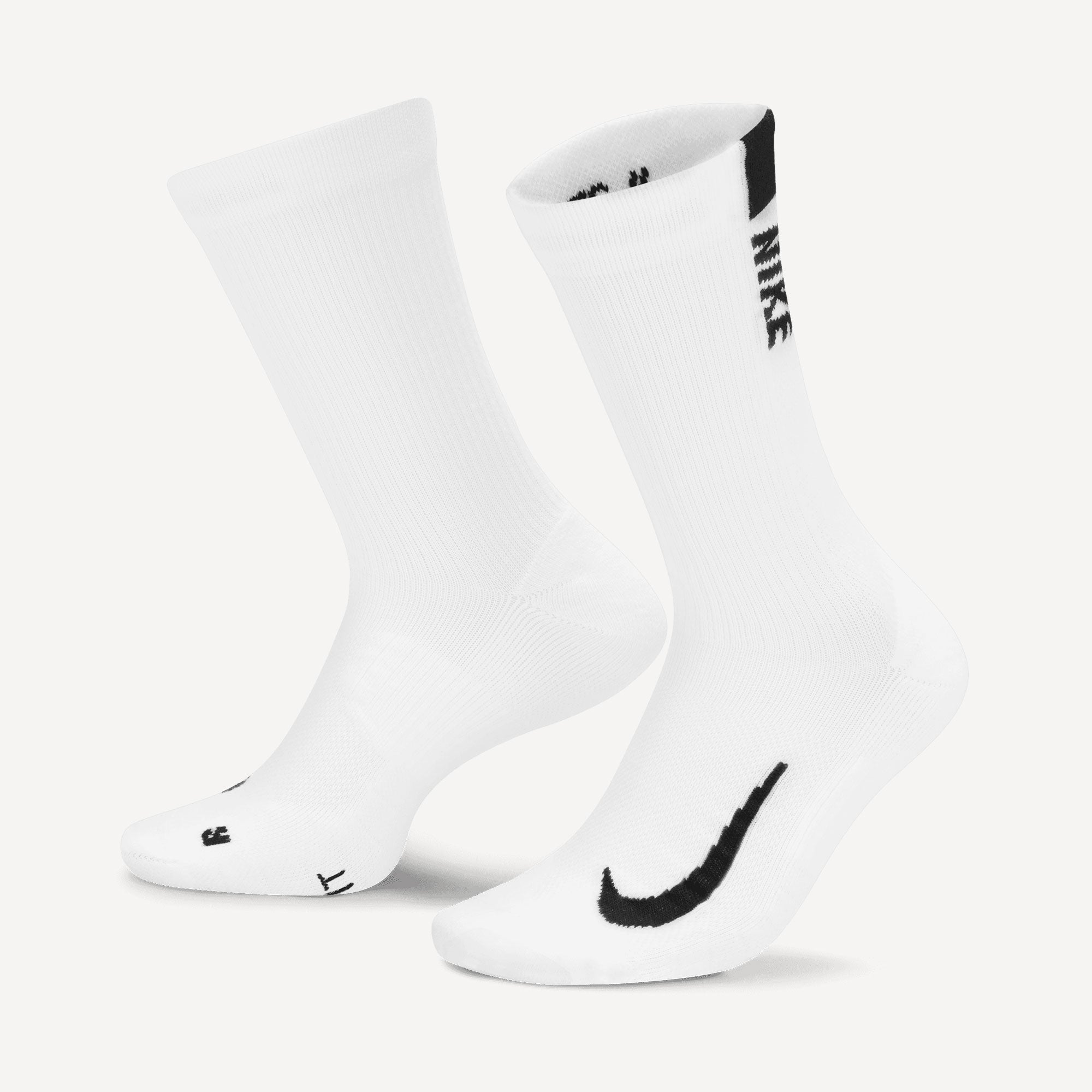Nike Multiplier Crew Socks (2 Pair) - White (1)