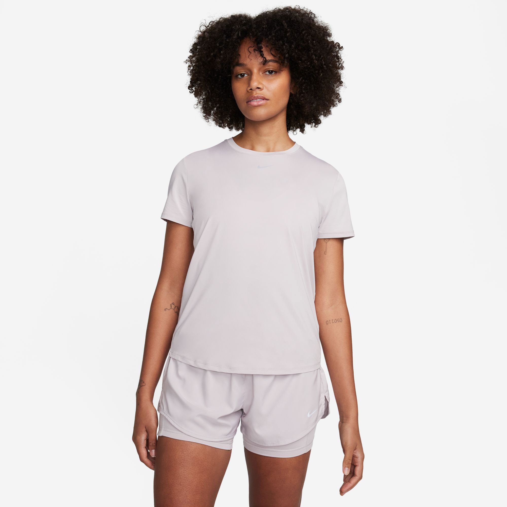 Nike One Classic Women's Dri-FIT Shirt - Grey (1)