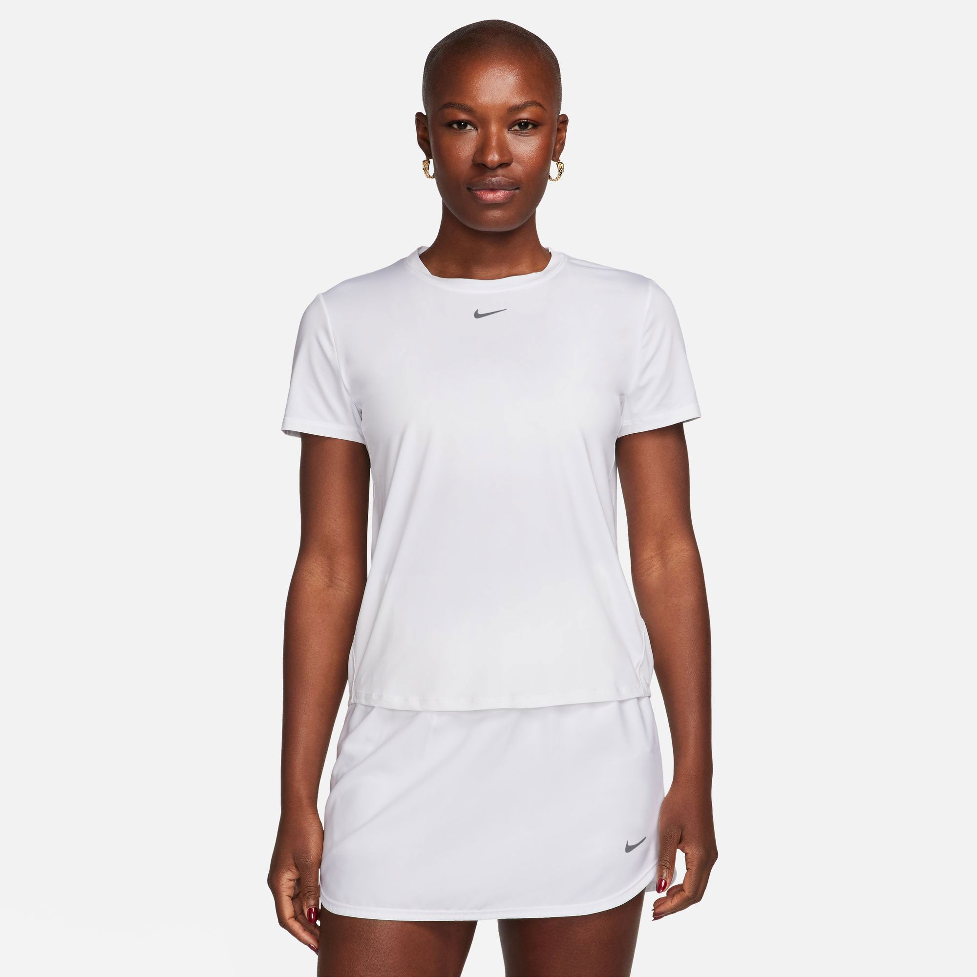 Nike One Classic Women's Dri-FIT Shirt - White (1)