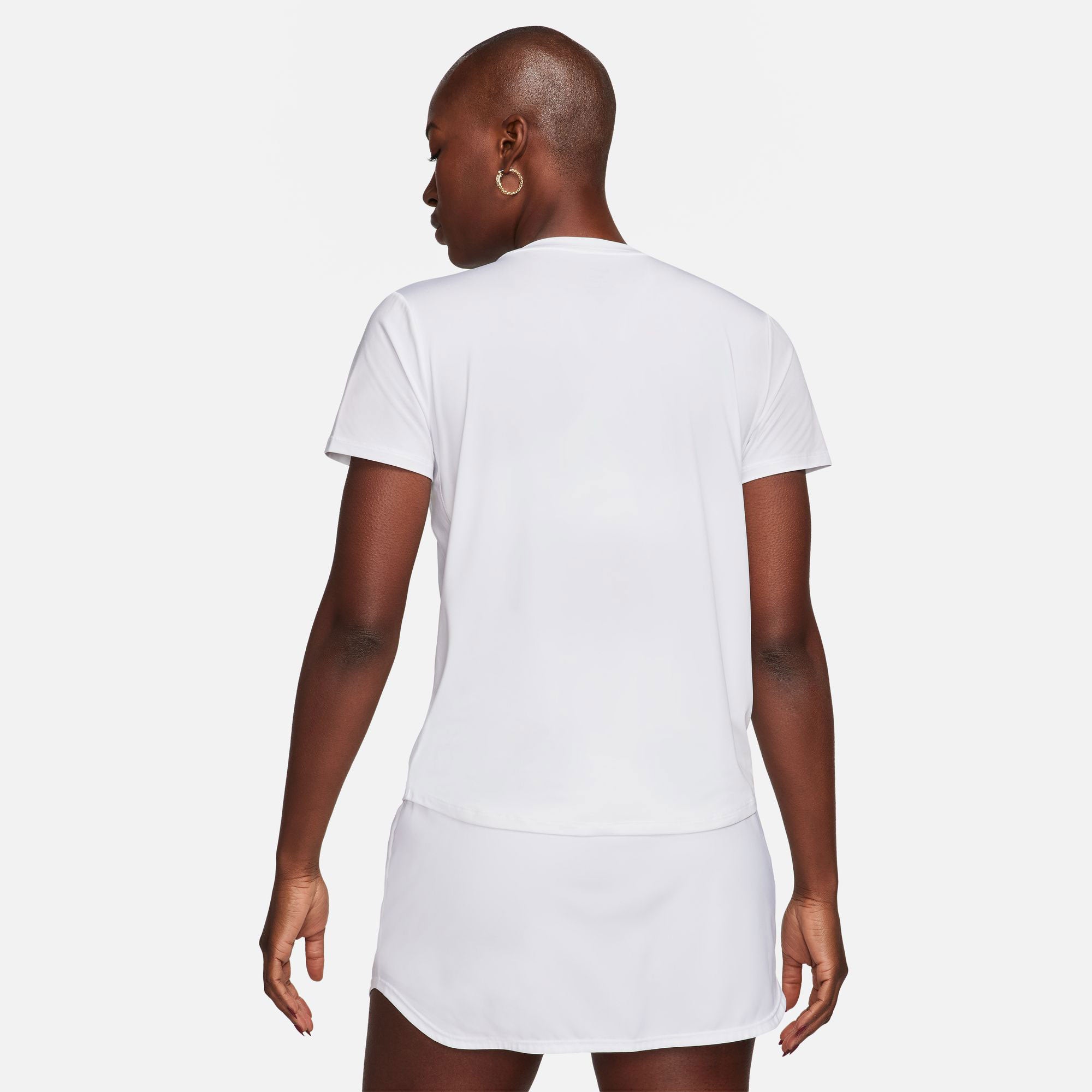 Nike One Classic Women's Dri-FIT Shirt - White (2)